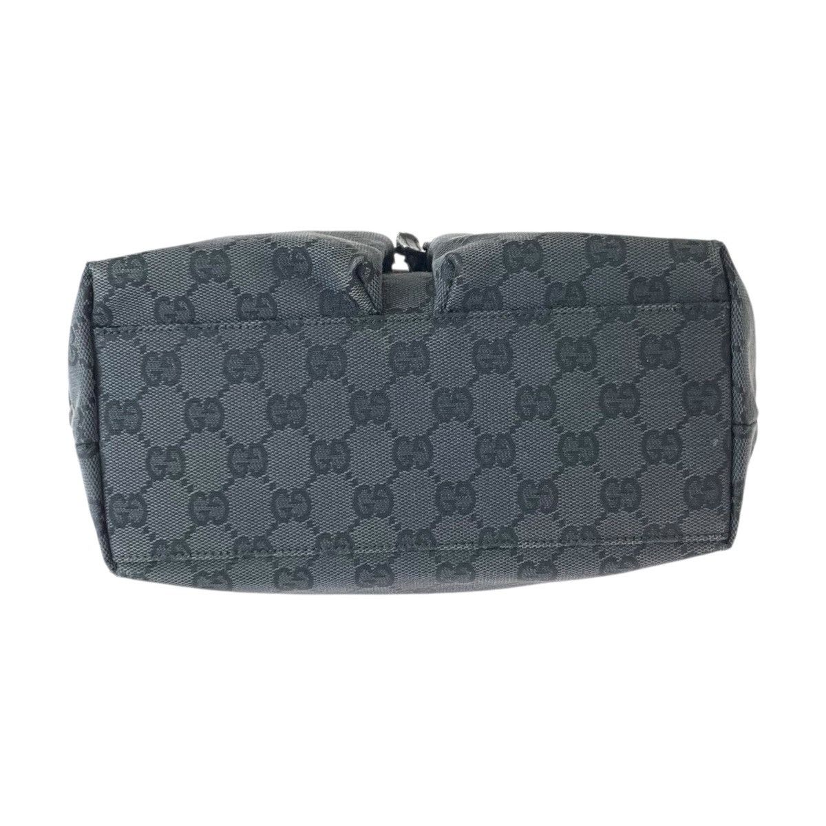 Gucci Gucci Gucci GG Canvas Leather Handbag Leather Tote Bag 002 1080 002 058 DUTY FREE for USA Size ONE SIZE - 10 Thumbnail