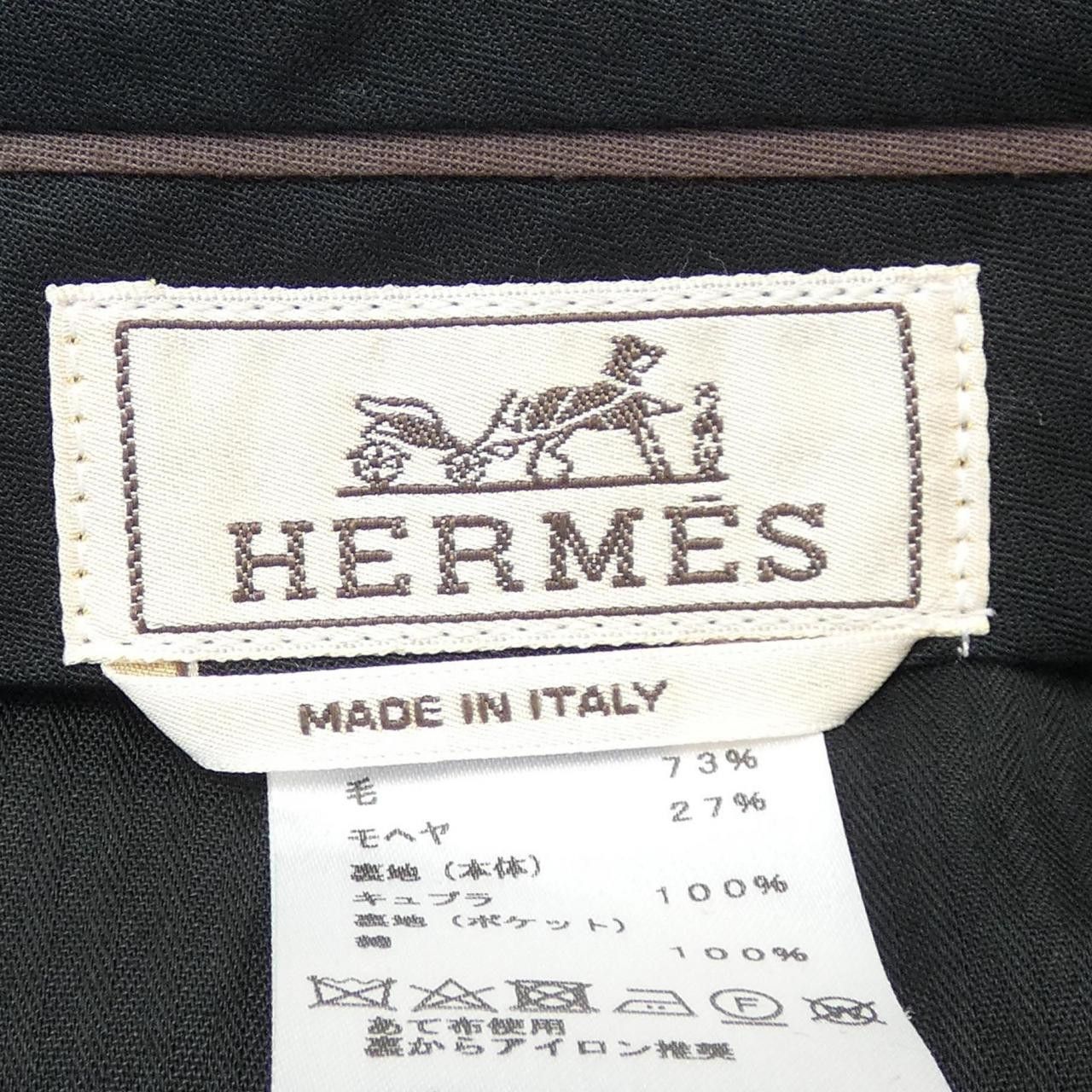Hermes Hermes Hermès Wool Pants Textile Pants DUTY FREE for USA Size ONE SIZE - 4 Thumbnail