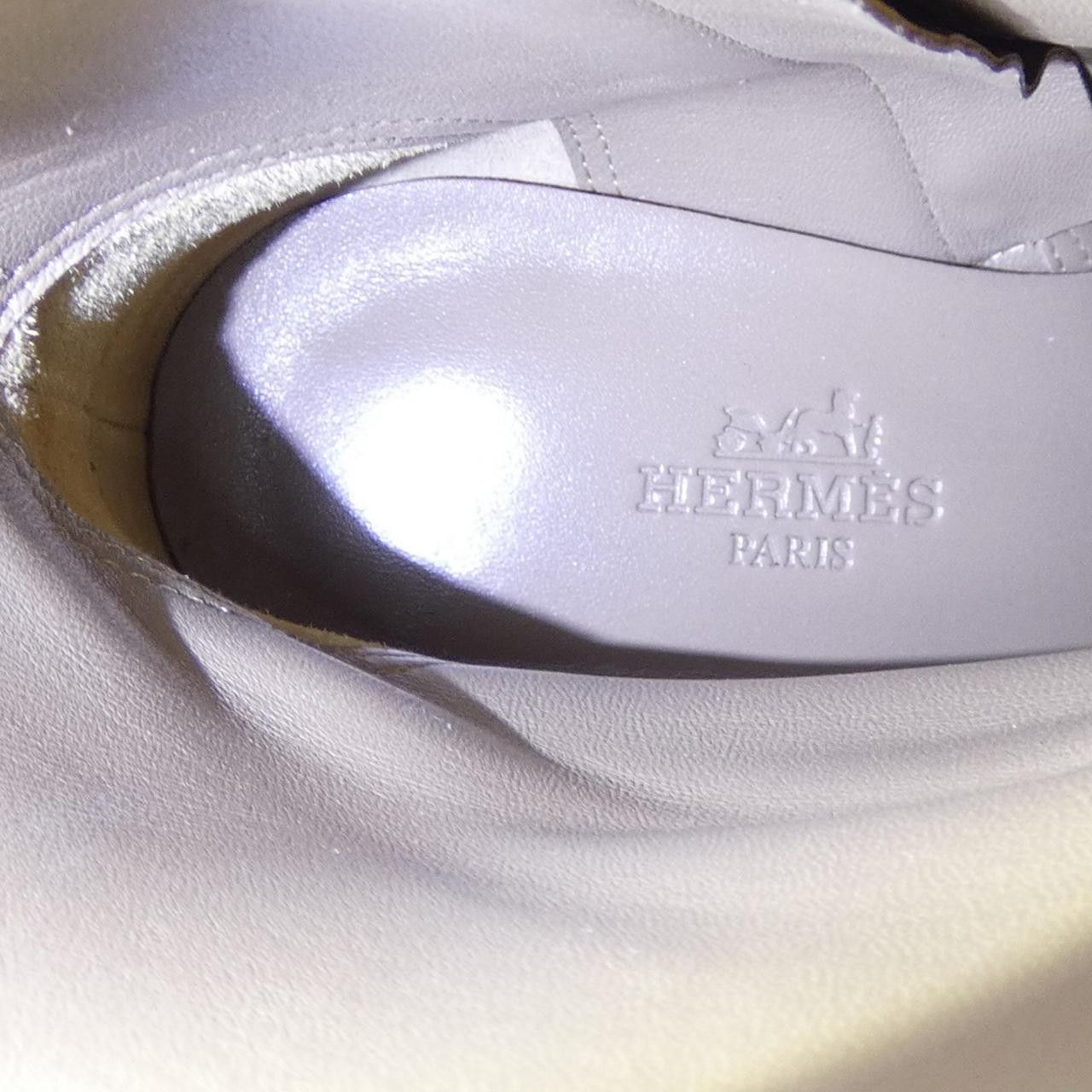 Hermes Hermes 212043Z Boots Leather Shoes DUTY FREE for USA