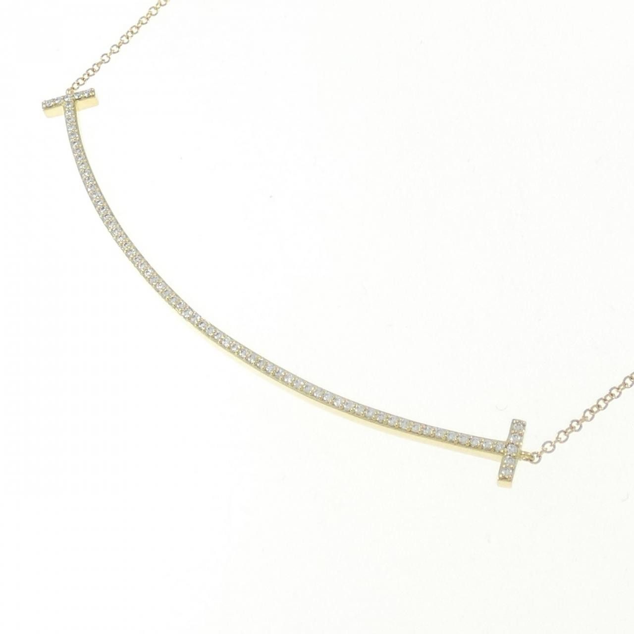 Tiffany & Co. Tiffany & Co. Tiffany T Smile Au750 Necklace Precious Metal Necklace 60011656 DUTY FREE for USA Size ONE SIZE - 3 Thumbnail
