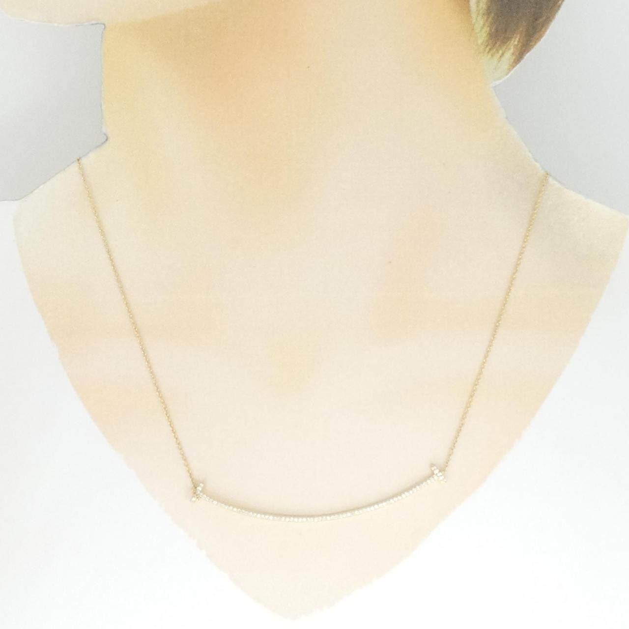 Tiffany & Co. Tiffany & Co. Tiffany T Smile Au750 Necklace Precious Metal Necklace 60011656 DUTY FREE for USA Size ONE SIZE - 6 Thumbnail