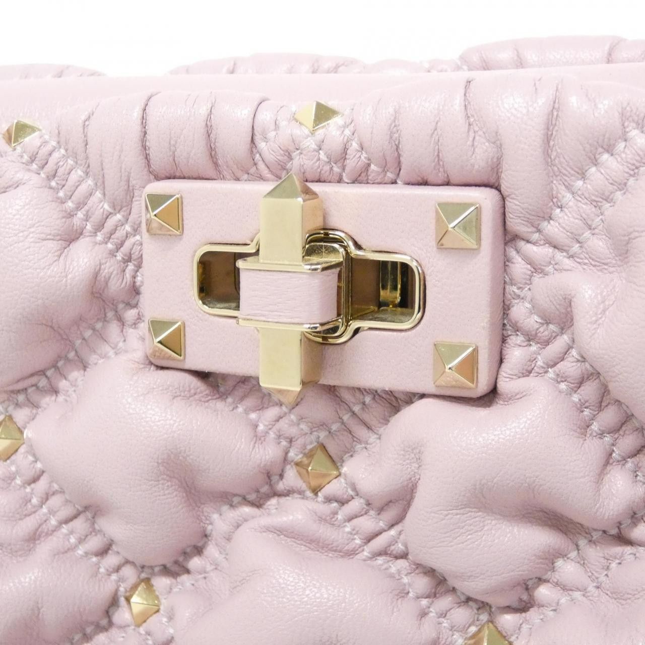 Valentino Valentino Valentino Garavani Leather Shoulder Bag Leather Shoulder Bag DUTY FREE for USA Size ONE SIZE - 4 Thumbnail