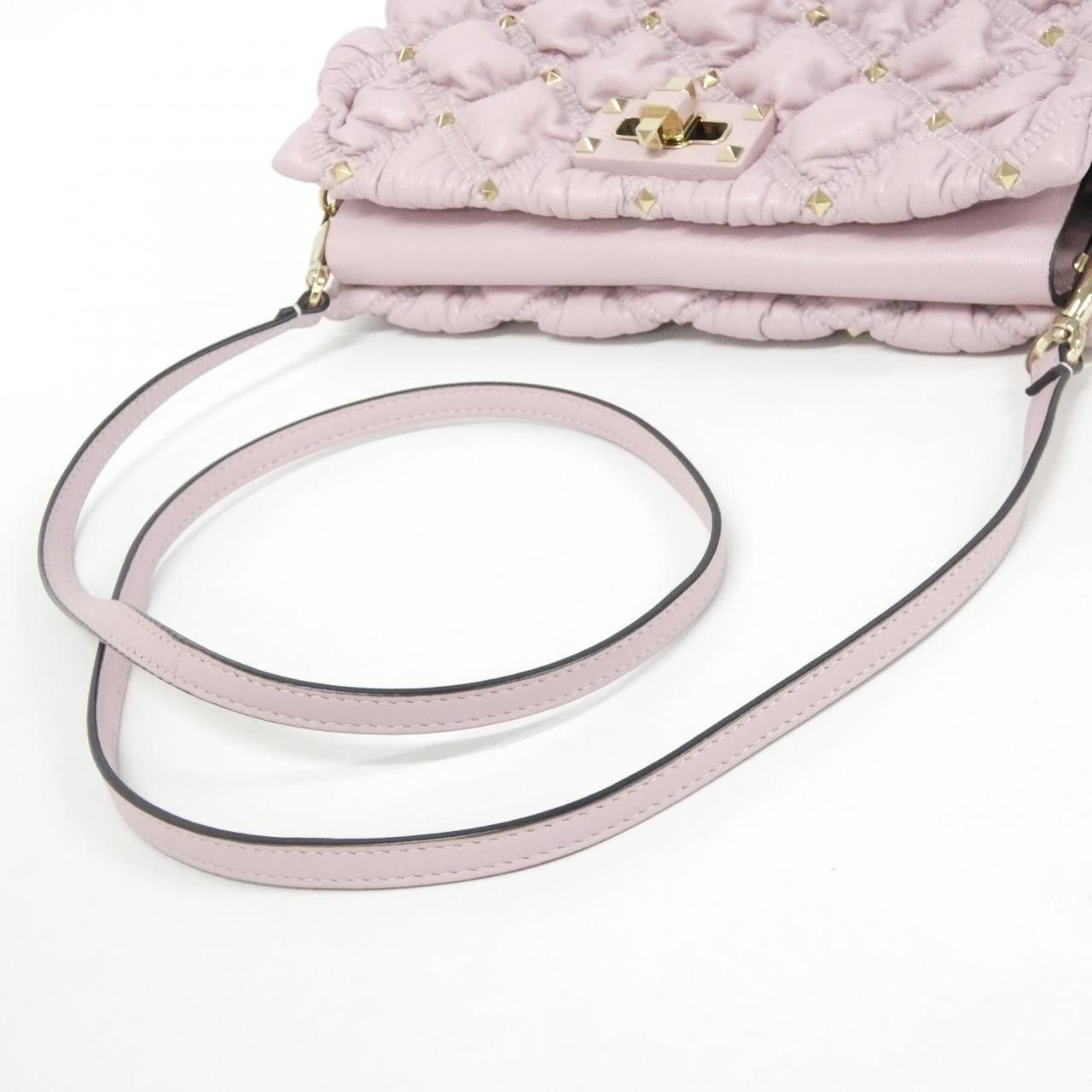 Valentino Valentino Valentino Garavani Leather Shoulder Bag Leather Shoulder Bag DUTY FREE for USA Size ONE SIZE - 7 Thumbnail