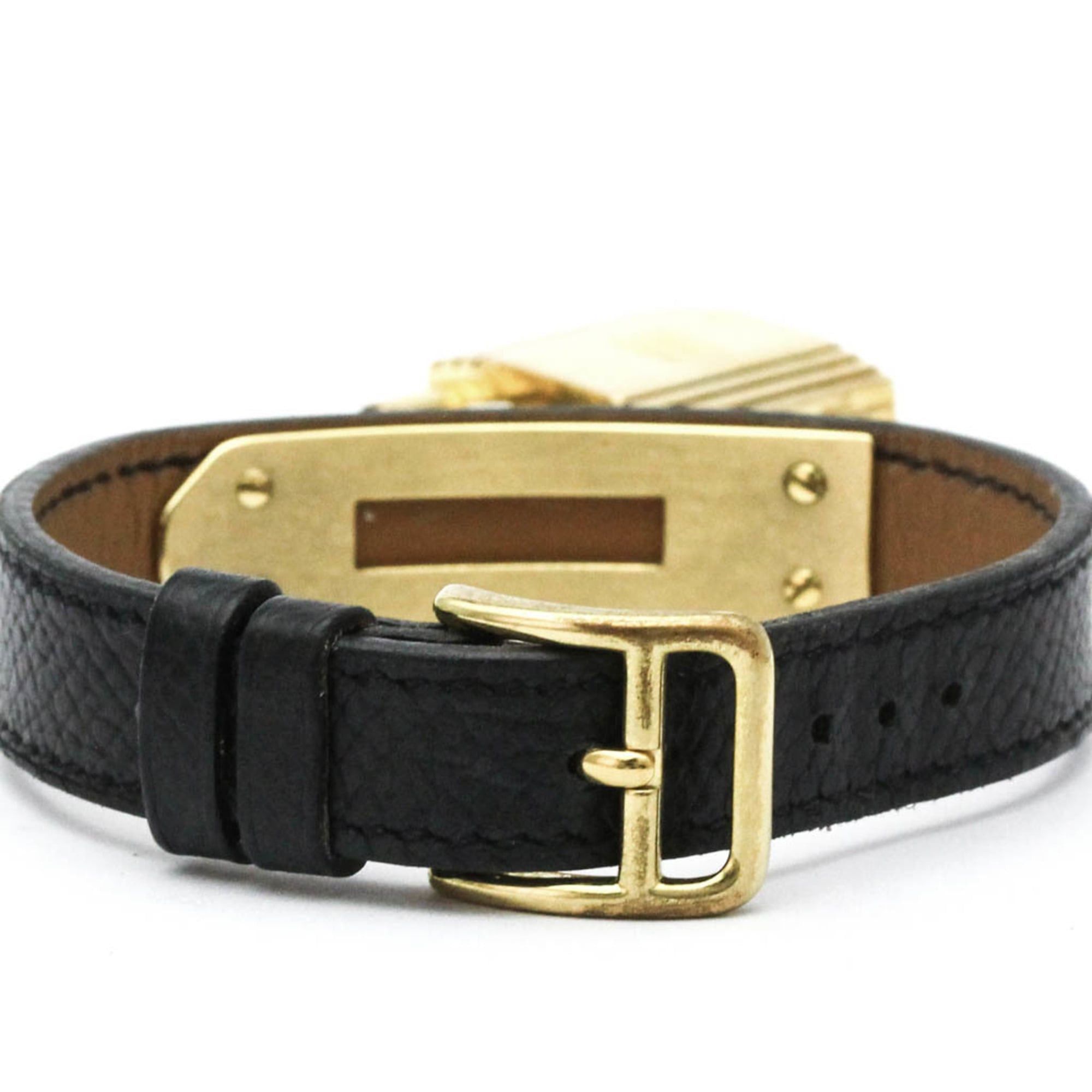 Hermes HERMES Kelly Watch Gold Plated Leather Quartz Ladies Watch Size ONE SIZE - 5 Thumbnail
