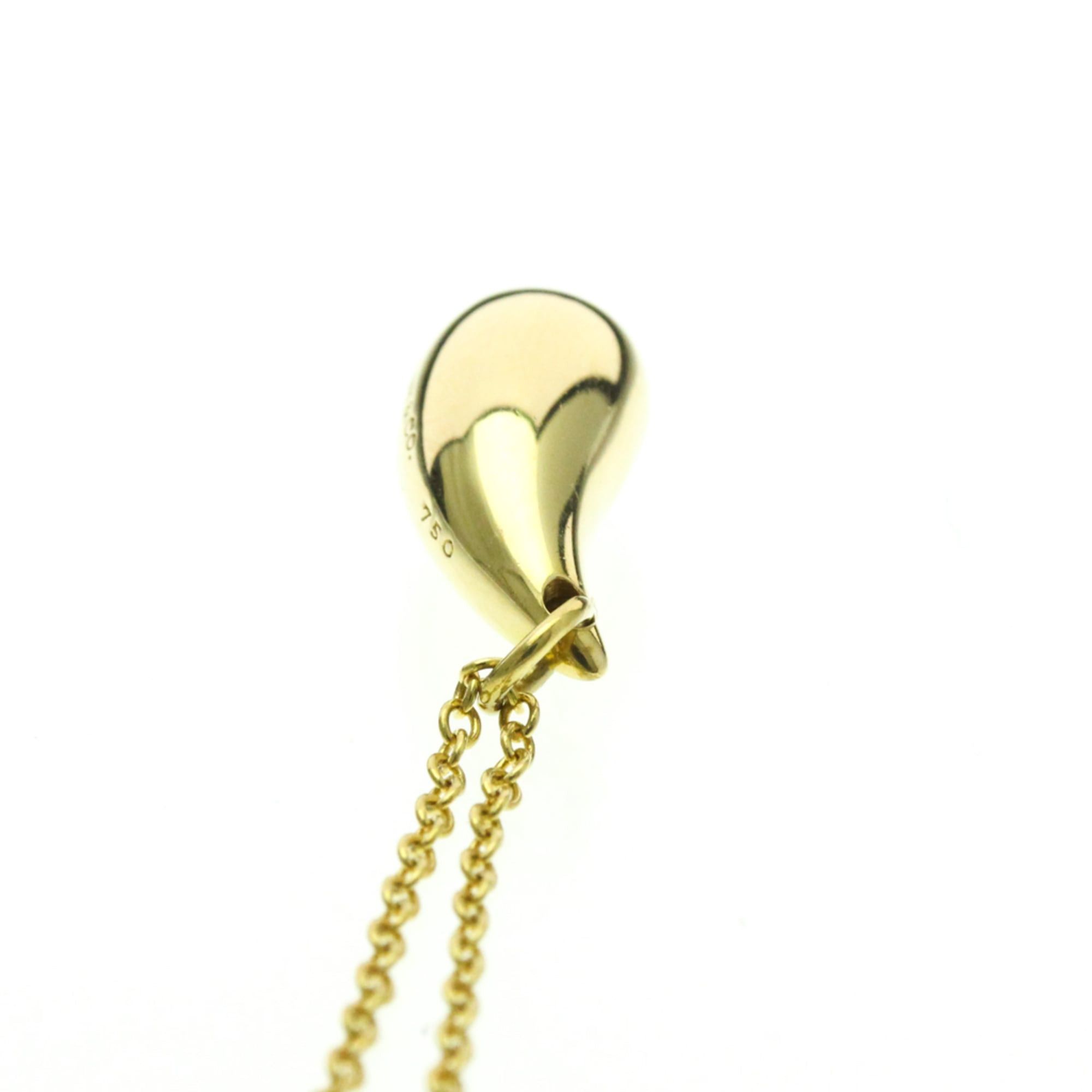 Tiffany & Co. Tiffany Teardrop Necklace Yellow Gold (18K) No Stone Men,Women Fashion Pendant Necklace (Gold) Size ONE SIZE - 6 Thumbnail