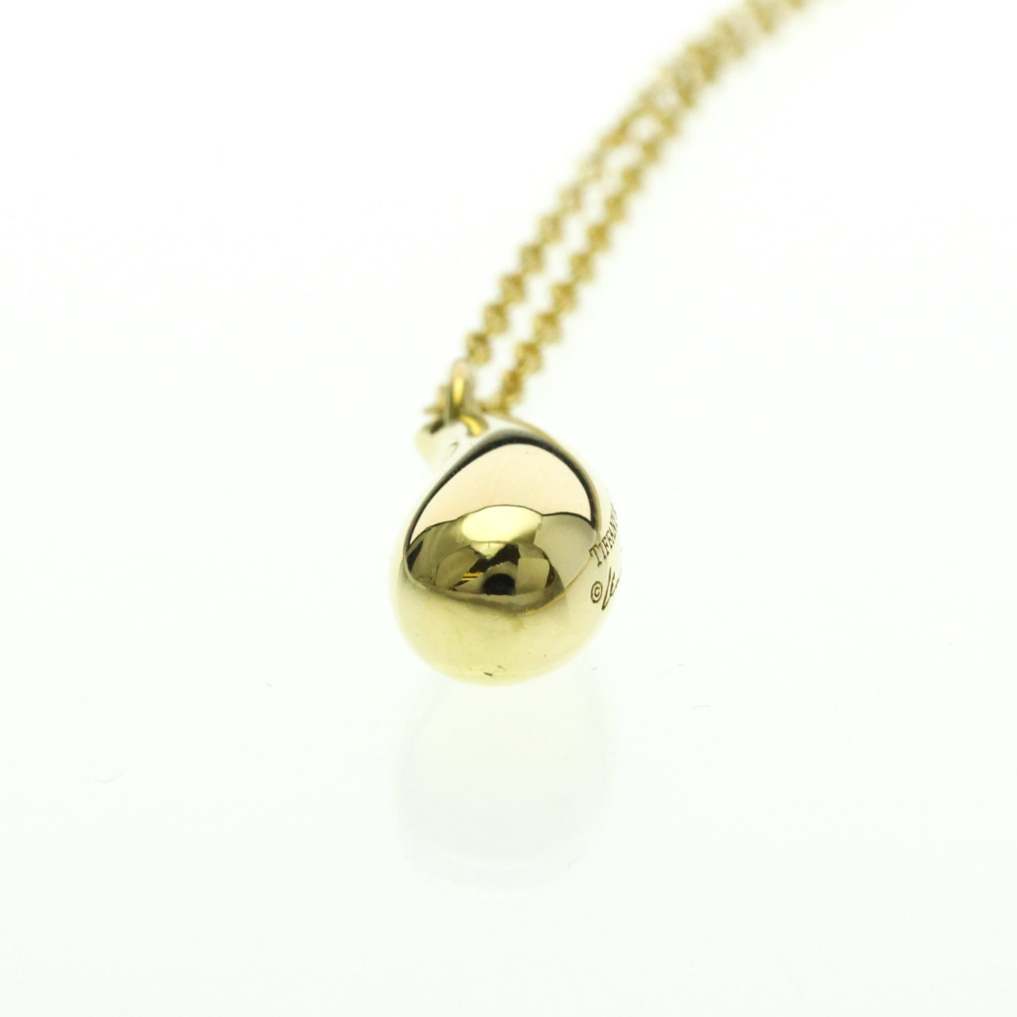 Tiffany & Co. Tiffany Teardrop Necklace Yellow Gold (18K) No Stone Men,Women Fashion Pendant Necklace (Gold) Size ONE SIZE - 4 Thumbnail
