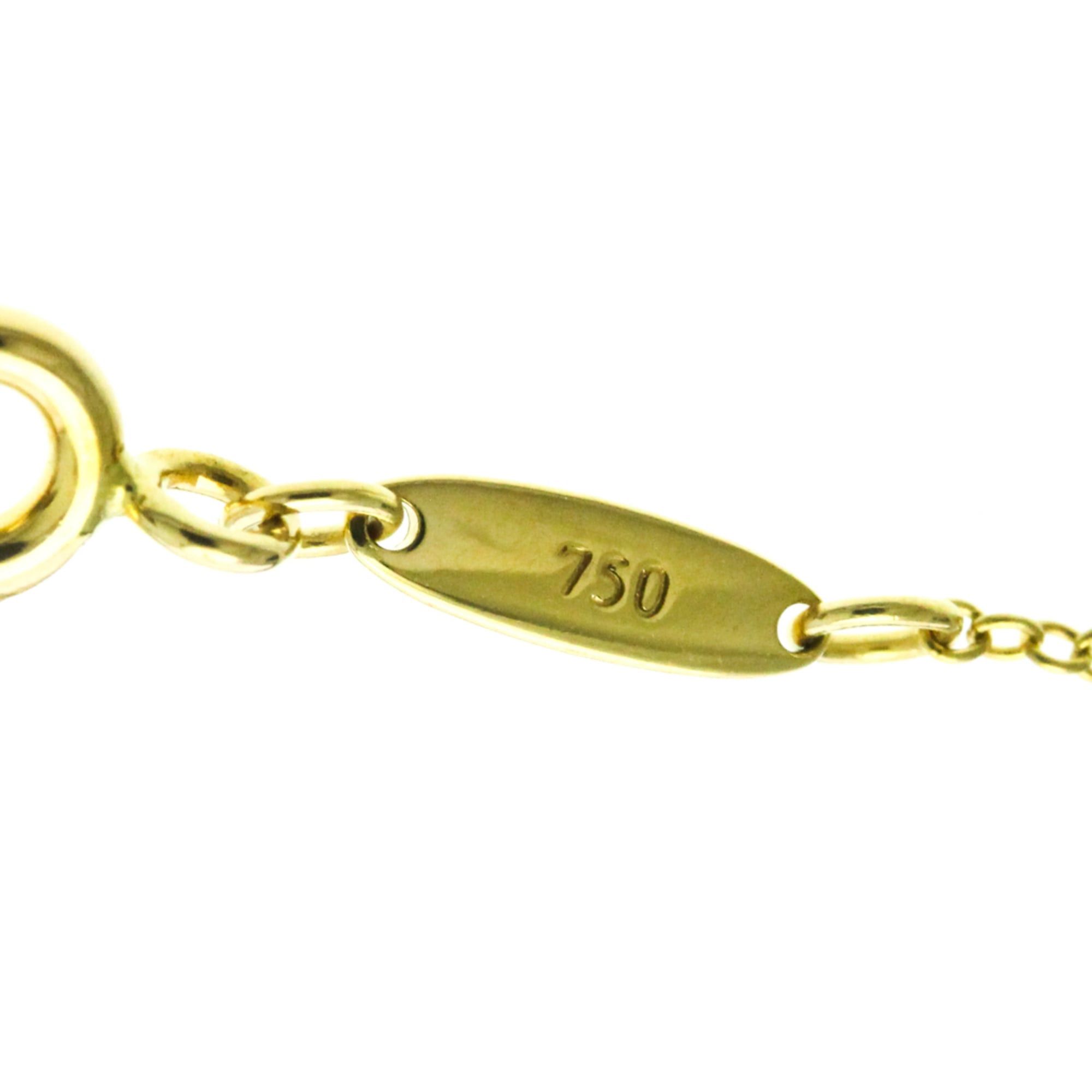 Tiffany & Co. Tiffany Teardrop Necklace Yellow Gold (18K) No Stone Men,Women Fashion Pendant Necklace (Gold) Size ONE SIZE - 8 Thumbnail