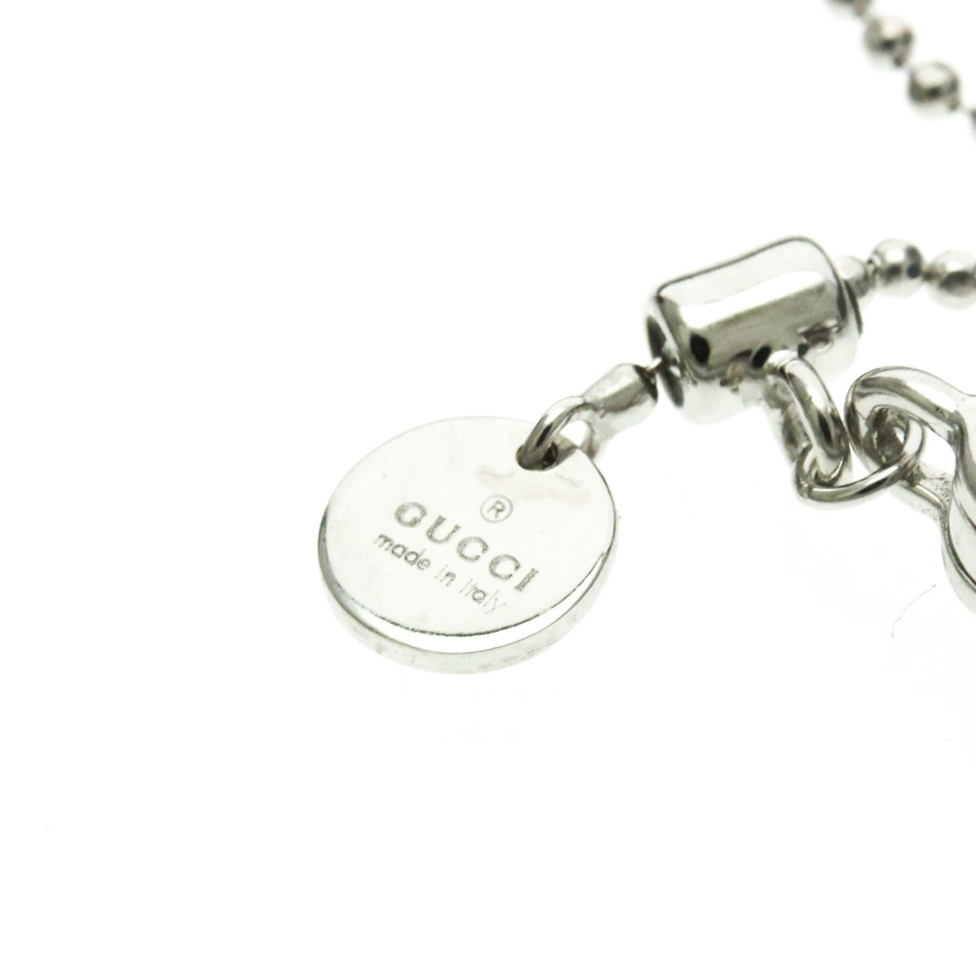 Gucci Gucci Plate Tag Diamond Necklace White Gold (18K) Diamond Men,Women Fashion Pendant Necklace (Silver) Size ONE SIZE - 14 Thumbnail