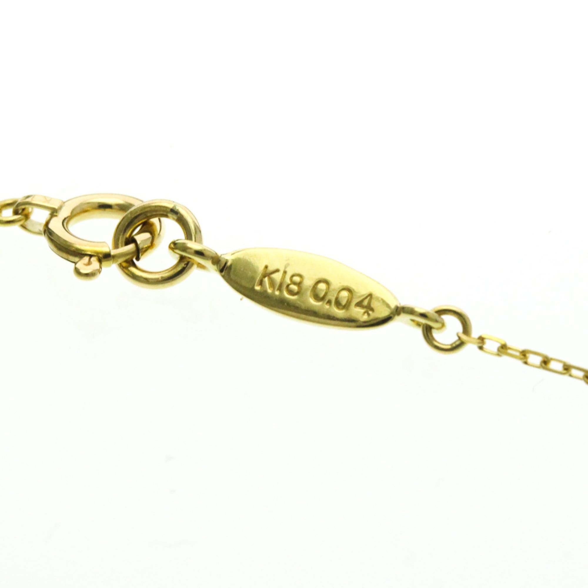 Other AHKAH Initial "T" Diamond Necklace Yellow Gold (18K) Diamond Men,Women Fashion Pendant Necklace Carat/0.04 (Gold) Size ONE SIZE - 9 Thumbnail