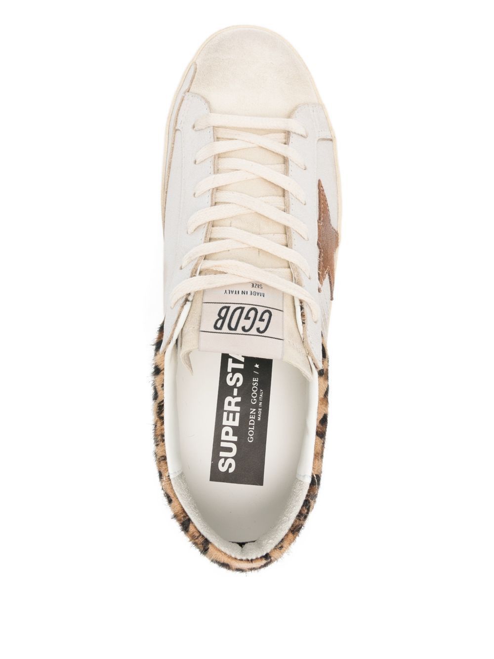 Golden Goose SUPER-STAR LEATHER SNEAKERS Size US 5 / IT 35 - 3 Thumbnail