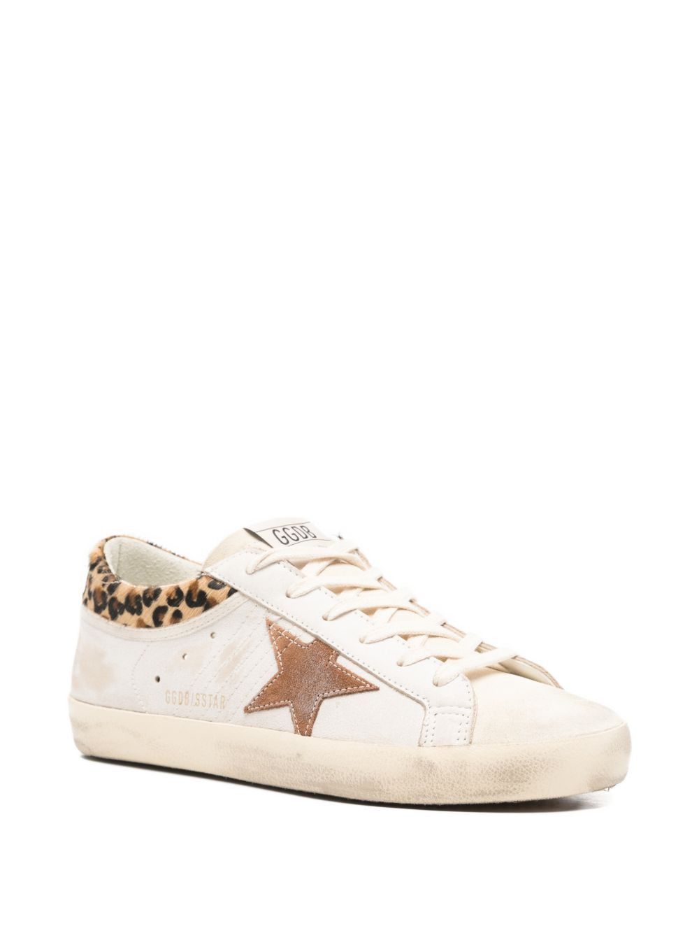 Golden Goose SUPER-STAR LEATHER SNEAKERS Size US 5 / IT 35 - 2 Thumbnail