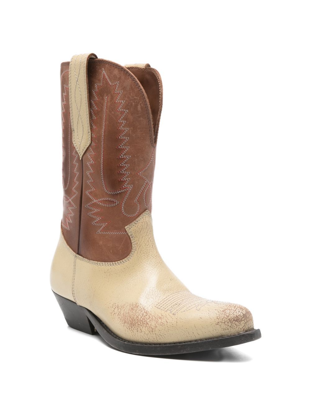 Golden Goose WISH STAR LEATHER BOOTS Size US 8 / IT 38 - 2 Thumbnail