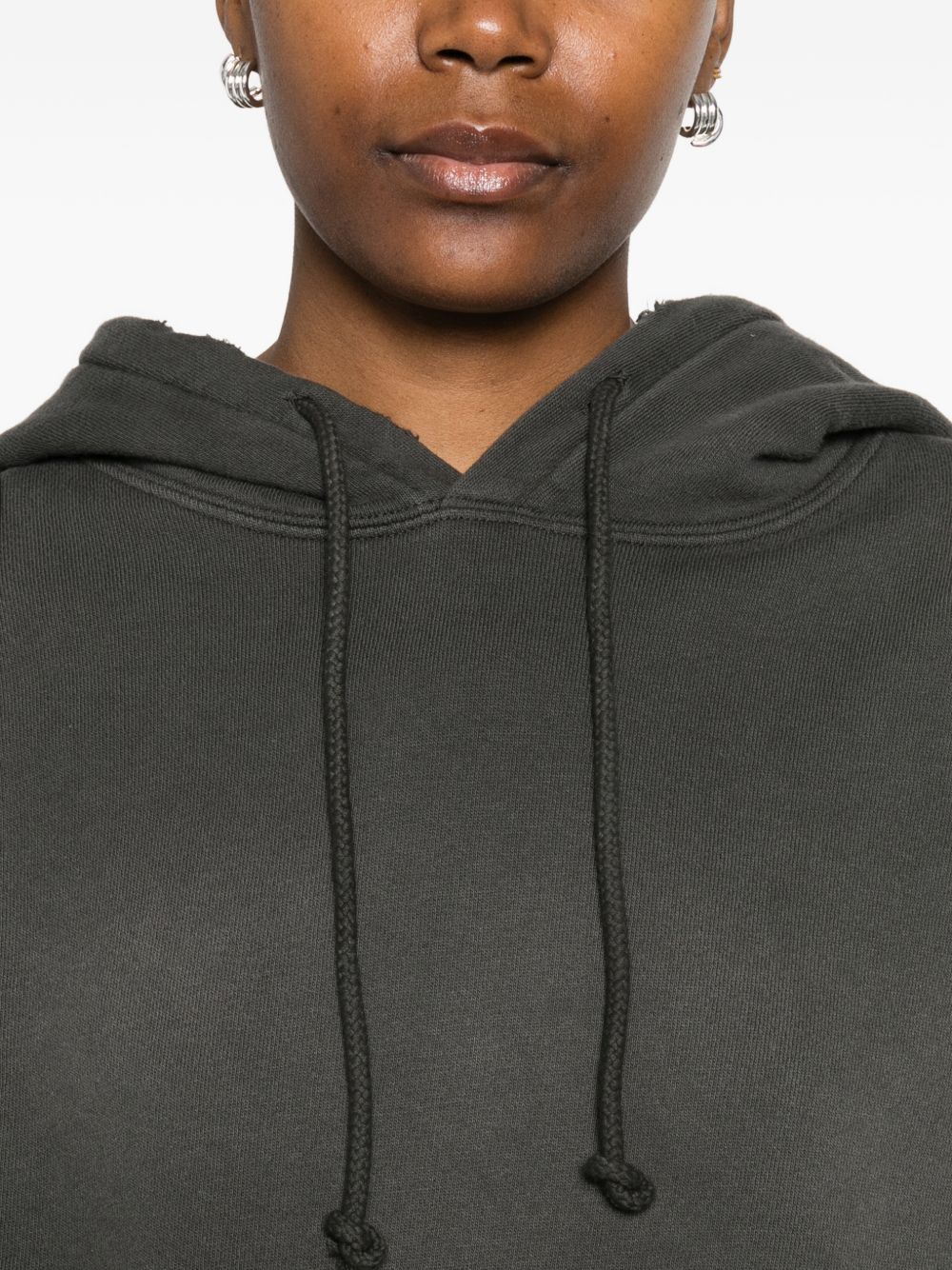 Golden Goose COTTON CROPPED HOODIE Size M / US 6-8 / IT 42-44 - 4 Thumbnail