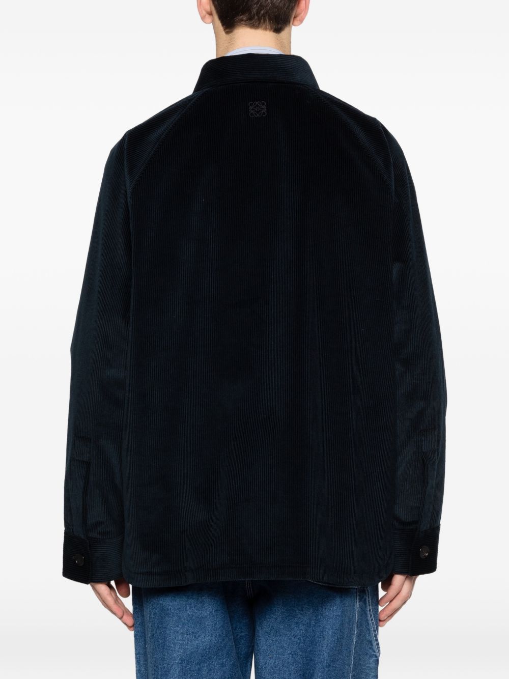 Loewe KNITTED COTTON OVERSHIRT Size US M / EU 48-50 / 2 - 4 Thumbnail