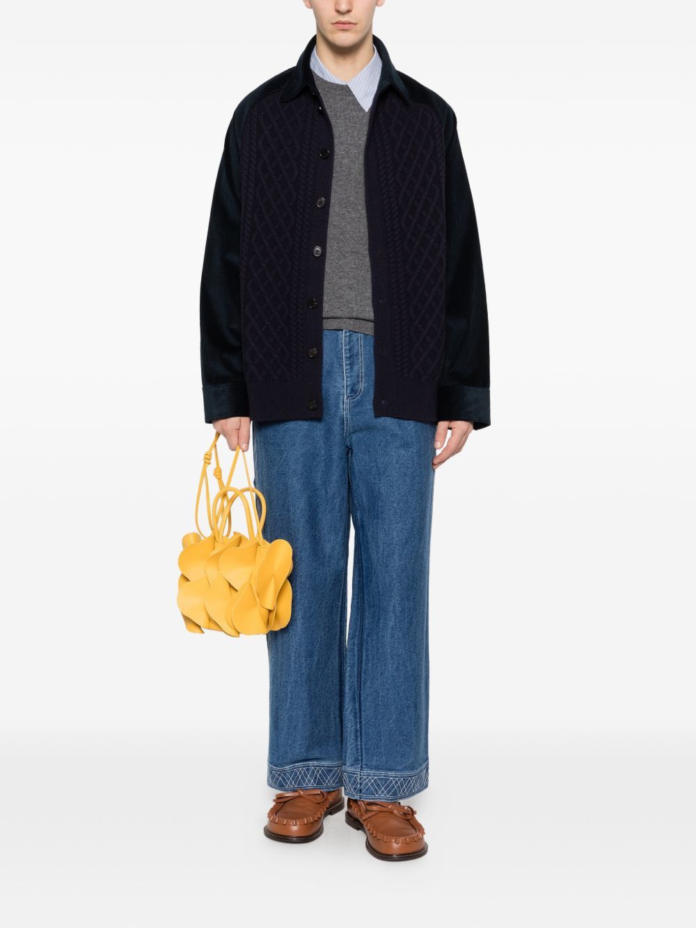 Loewe KNITTED COTTON OVERSHIRT Size US L / EU 52-54 / 3 - 5 Thumbnail