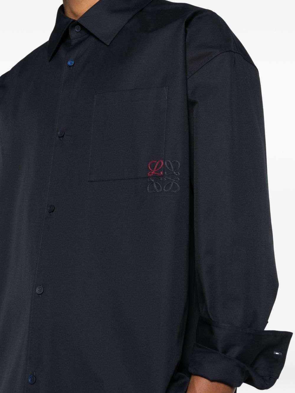 Loewe ANAGRAM COTTON SHIRT Size US L / EU 52-54 / 3 - 4 Thumbnail