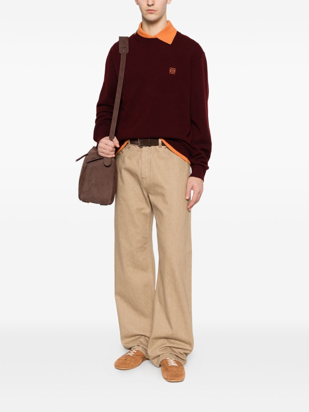 Loewe ANAGRAM WOOL SWEATER Size US L / EU 52-54 / 3 - 3 Thumbnail
