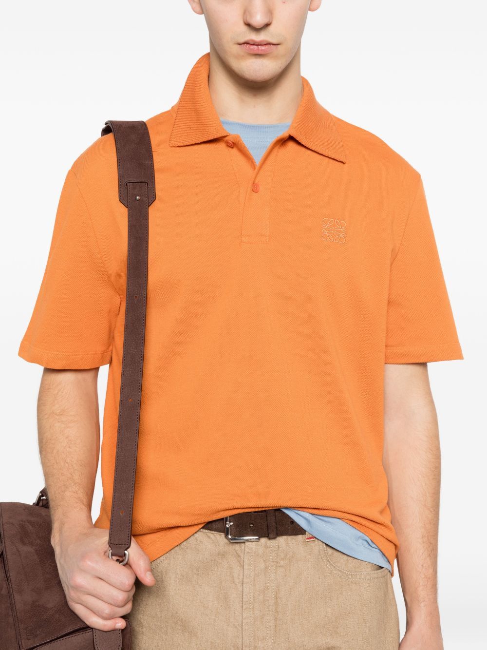 Loewe ANAGRAM COTTON POLO SHIRT Size US L / EU 52-54 / 3 - 2 Thumbnail