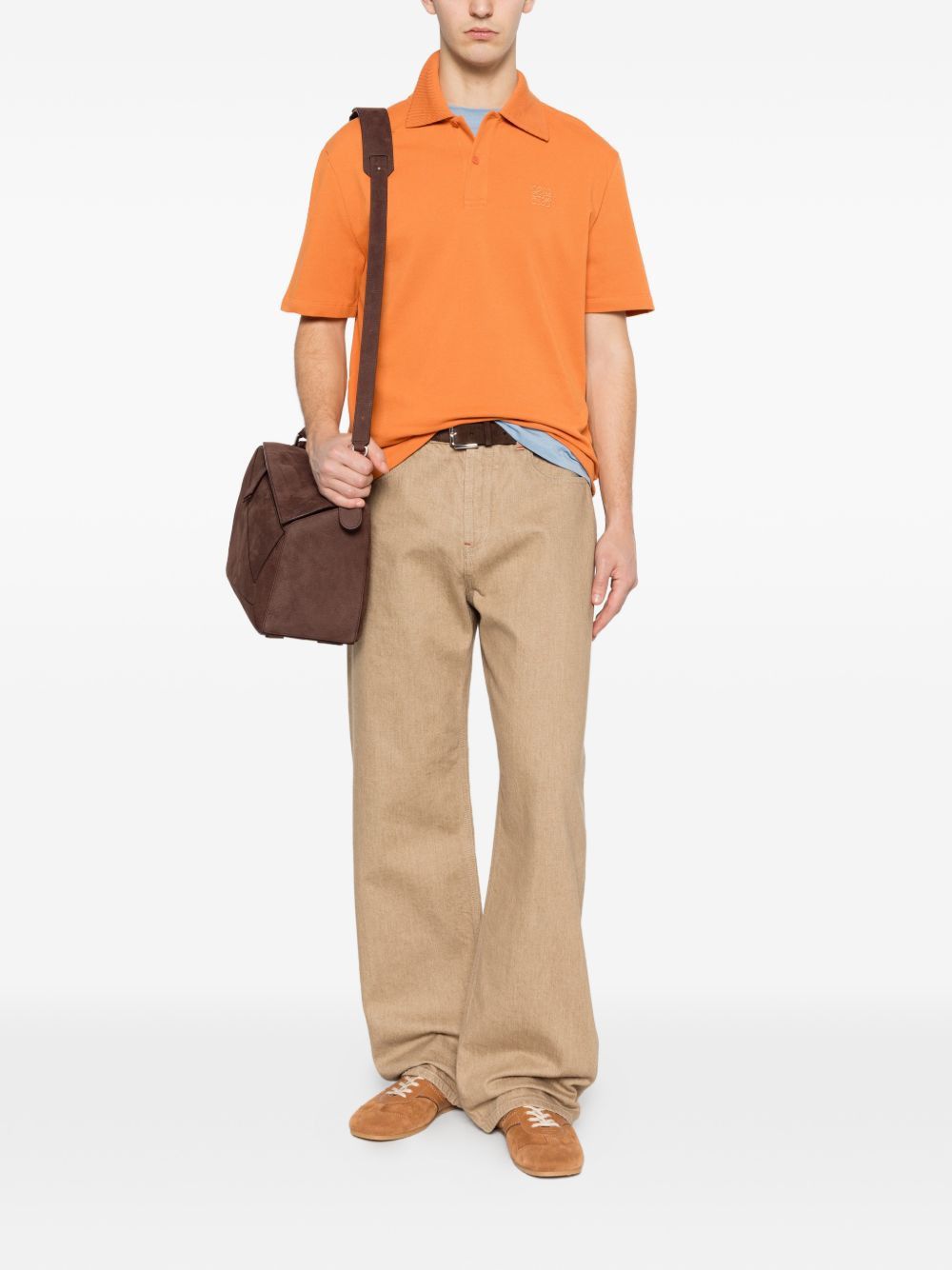 Loewe ANAGRAM COTTON POLO SHIRT Size US L / EU 52-54 / 3 - 4 Thumbnail