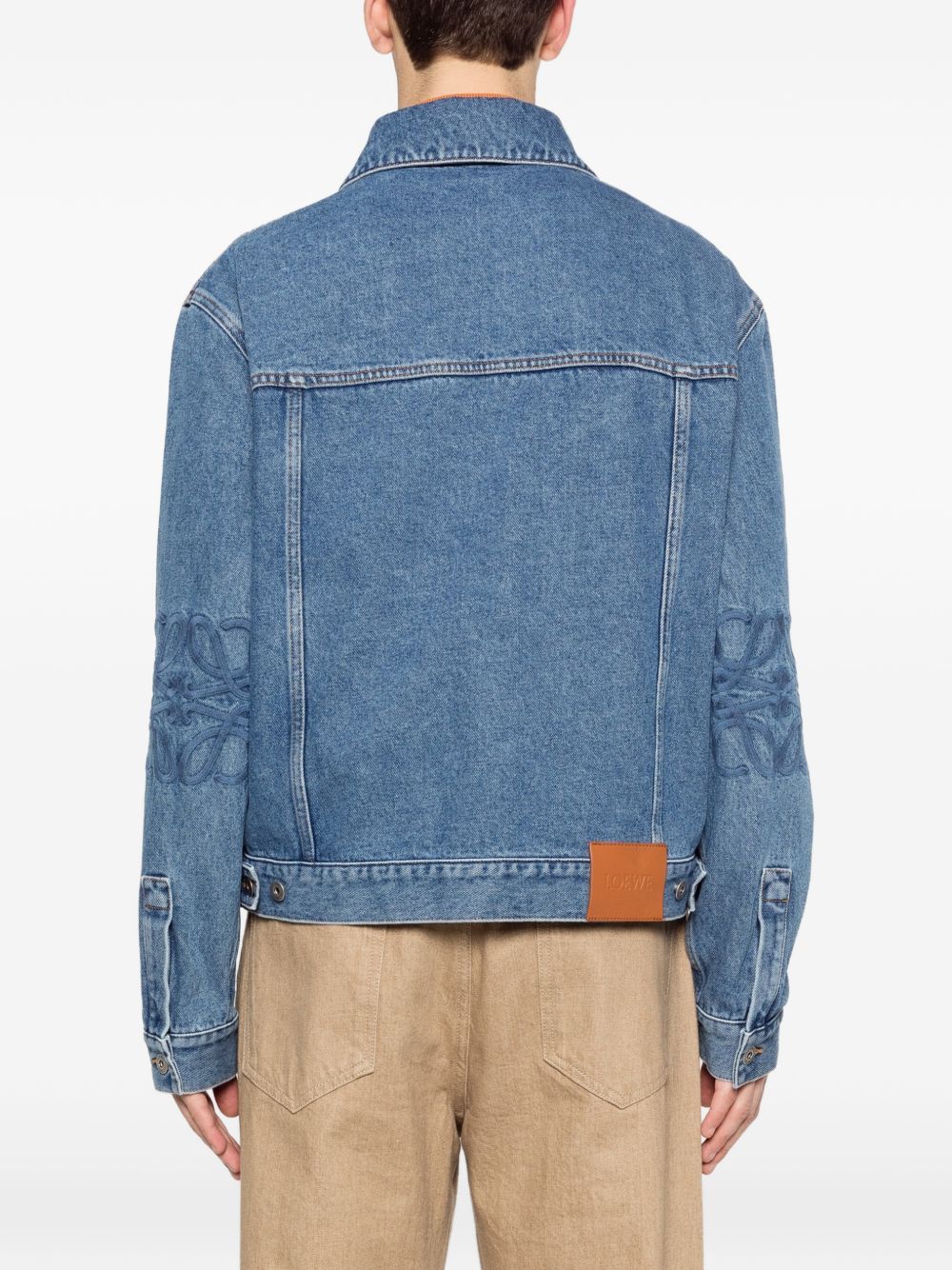 Loewe ANAGRAM DENIM JACKET Size US M / EU 48-50 / 2 - 5 Thumbnail