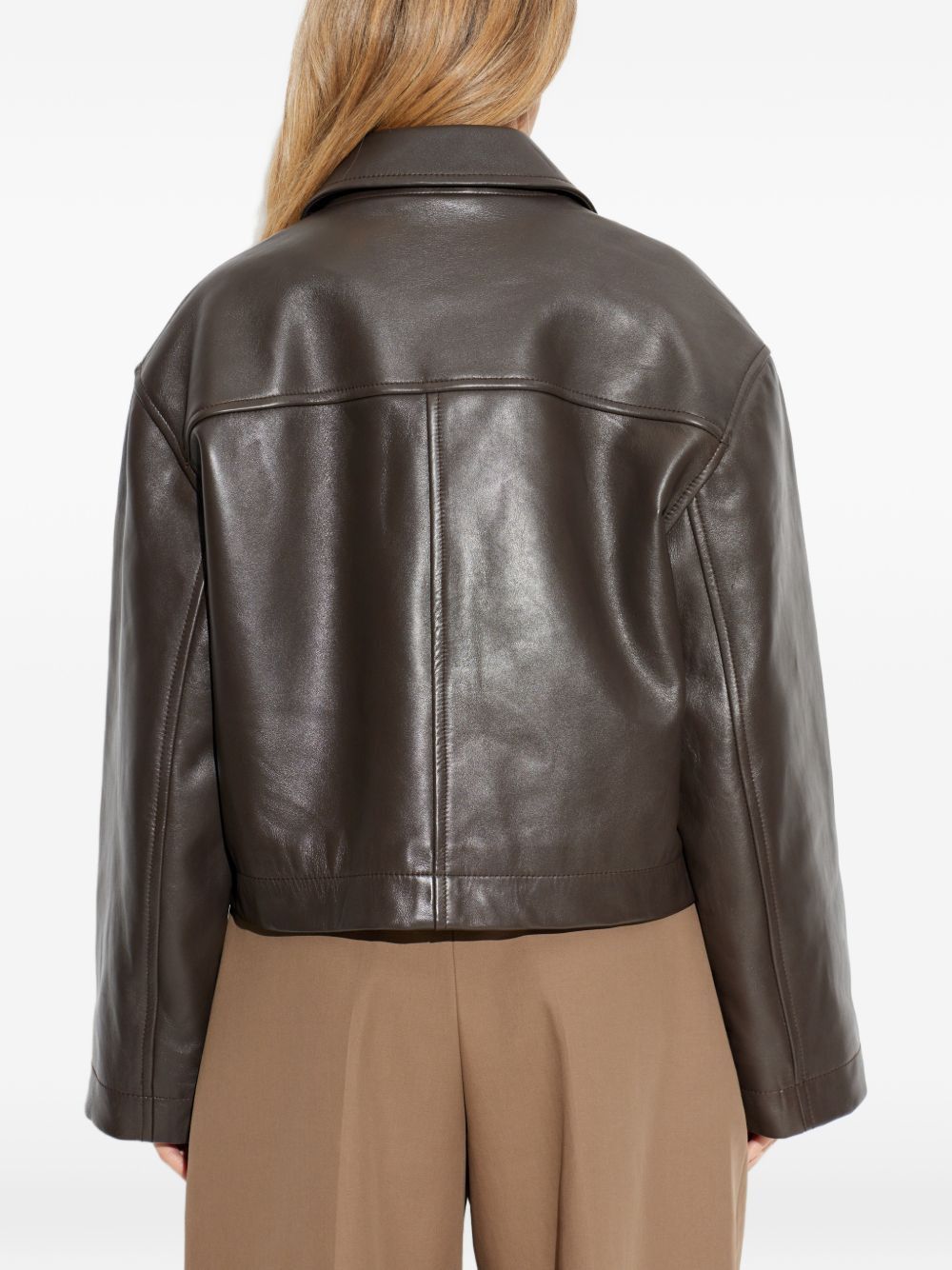 Studio Nicholson HAIN LEATHER JACKET Size M / US 6-8 / IT 42-44 - 2 Thumbnail