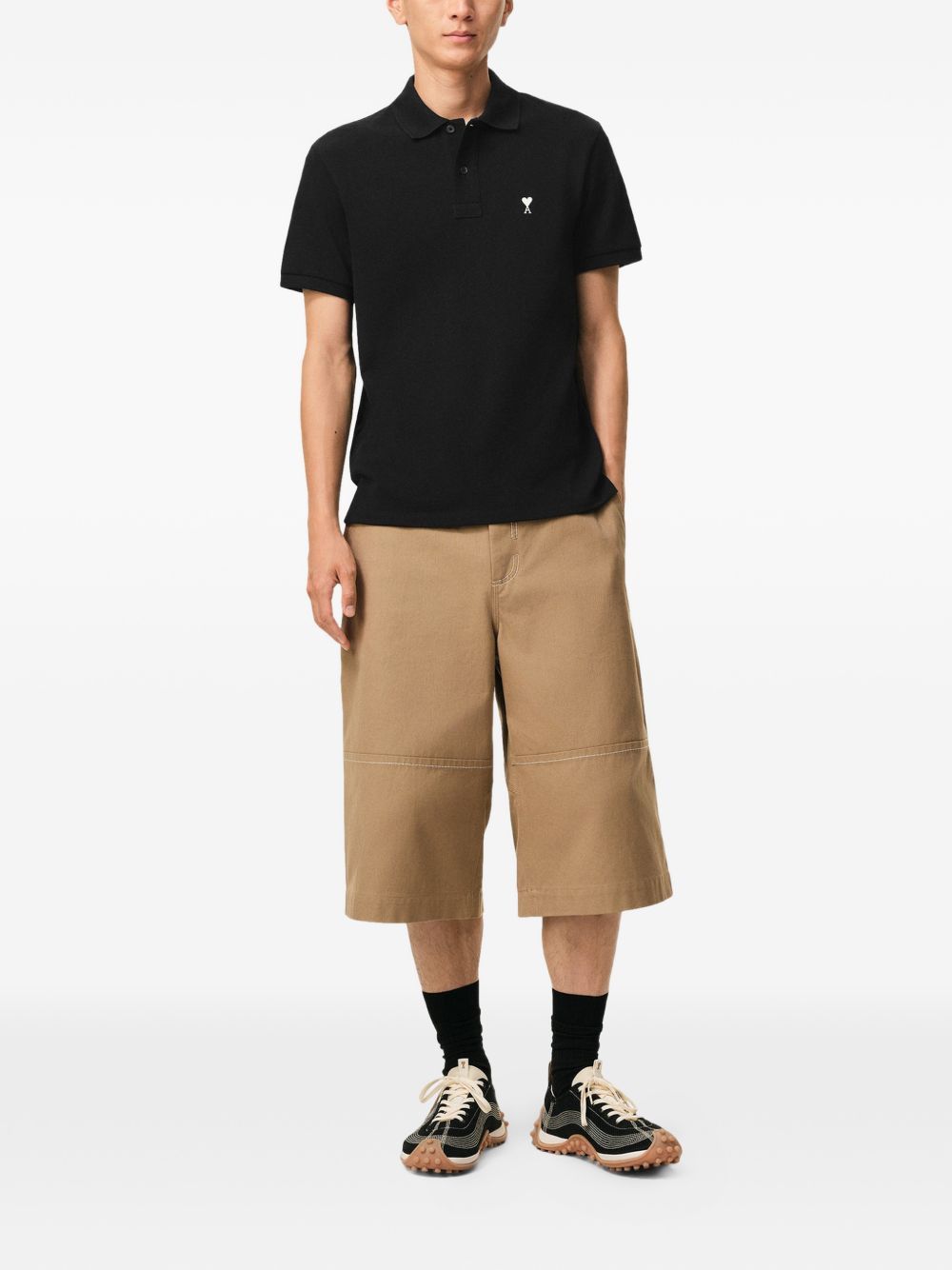 AMI AMI DE COEUR COTTON POLO SHIRT Size US S / EU 44-46 / 1 - 3 Thumbnail
