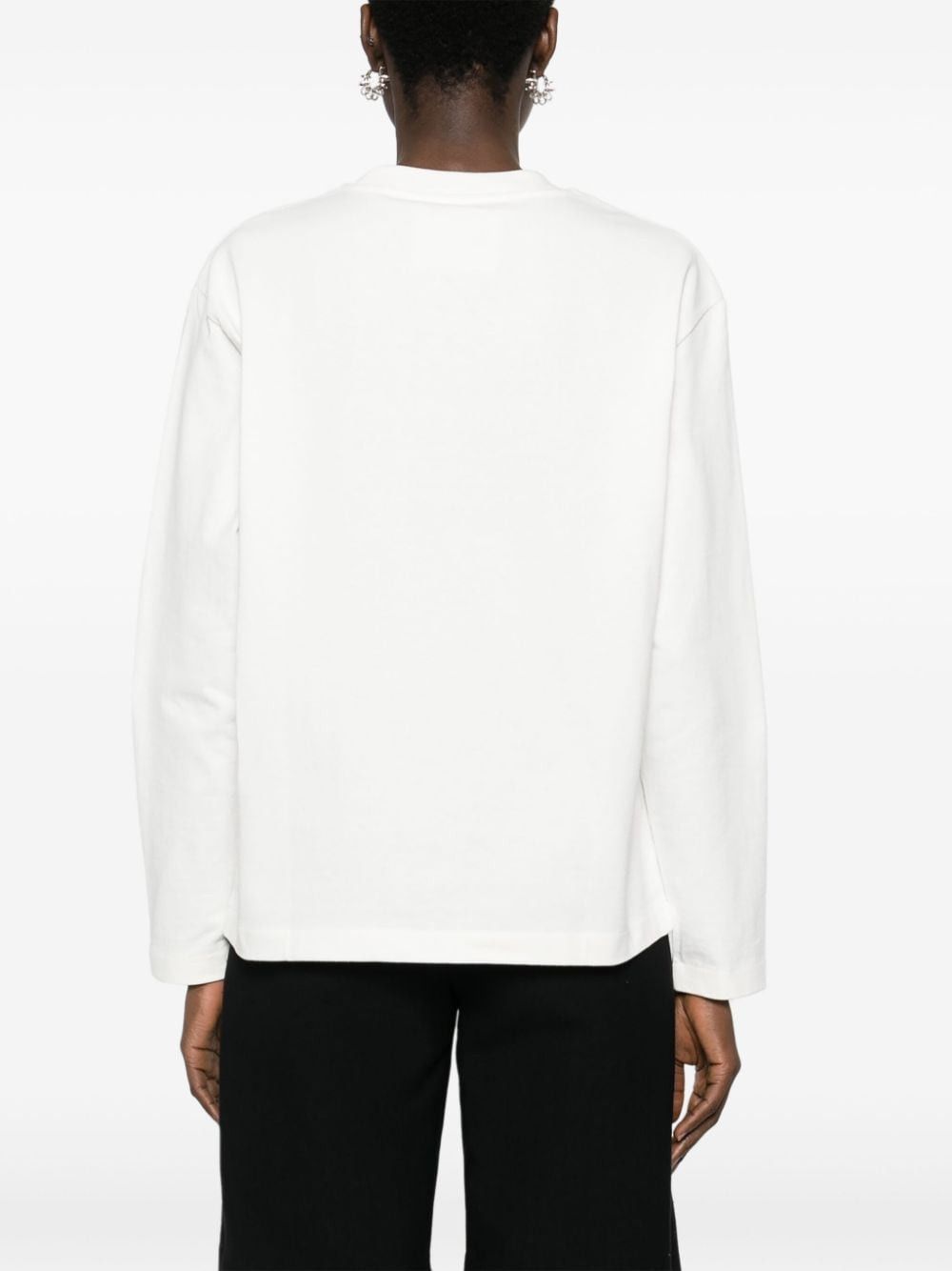 Jil Sander LOGO T-SHIRT Size L / US 10 / IT 46 - 3 Thumbnail