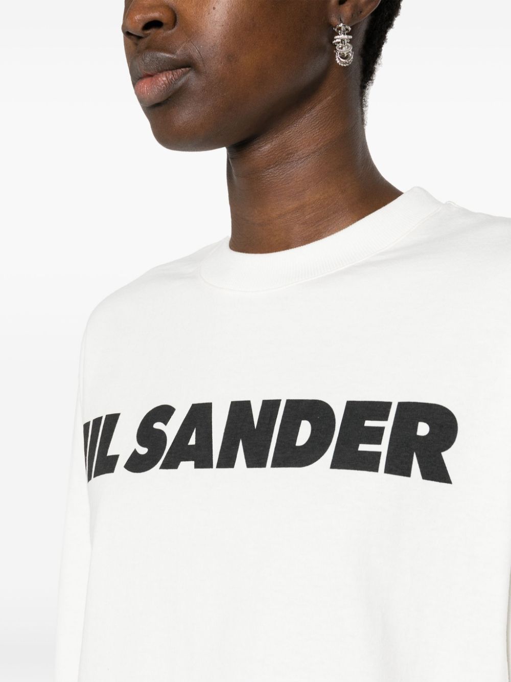 Jil Sander LOGO T-SHIRT Size L / US 10 / IT 46 - 2 Thumbnail