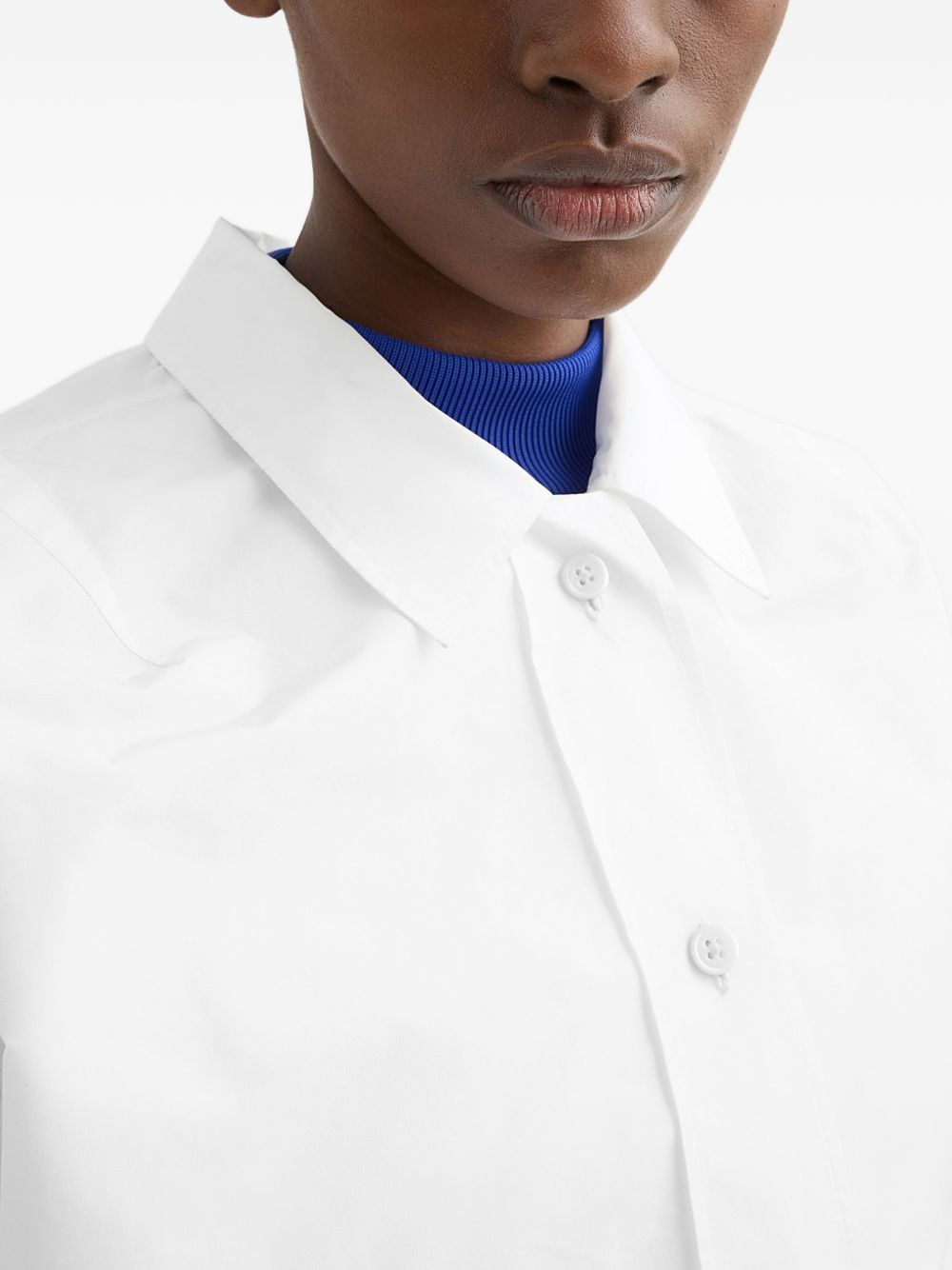 Jil Sander CROPPED BLOUSON JACKET Size S / US 4 / IT 40 - 2 Thumbnail