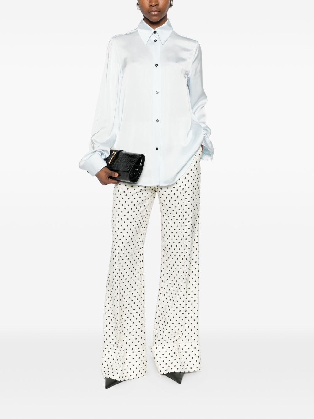 Jil Sander LONG-SLEEVE SHIRT Size XS / US 0-2 / IT 36-38 - 3 Thumbnail