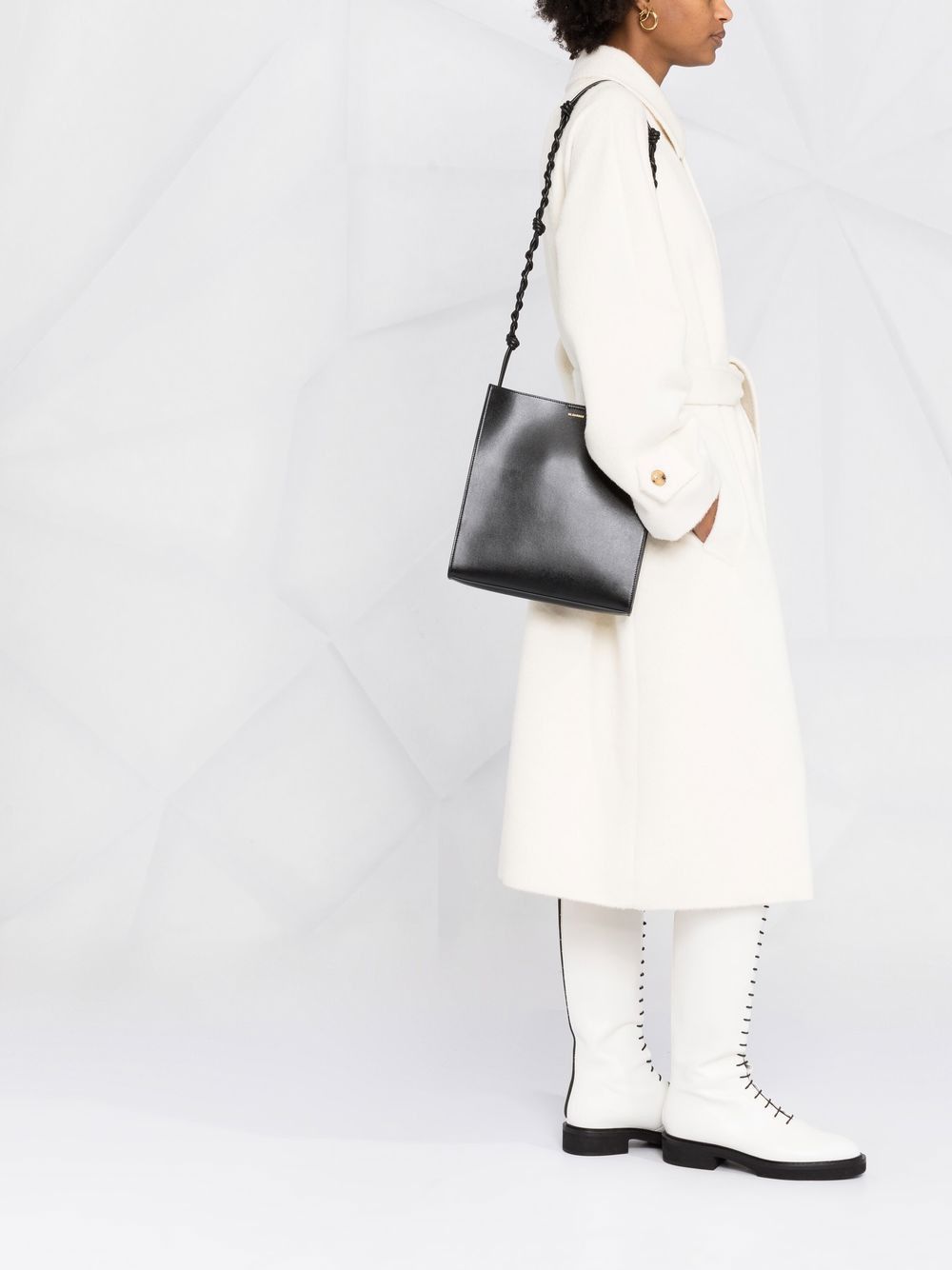 Jil Sander MEDIUM LEATHER TANGLE SHOULDER BAG Size ONE SIZE - 2 Thumbnail