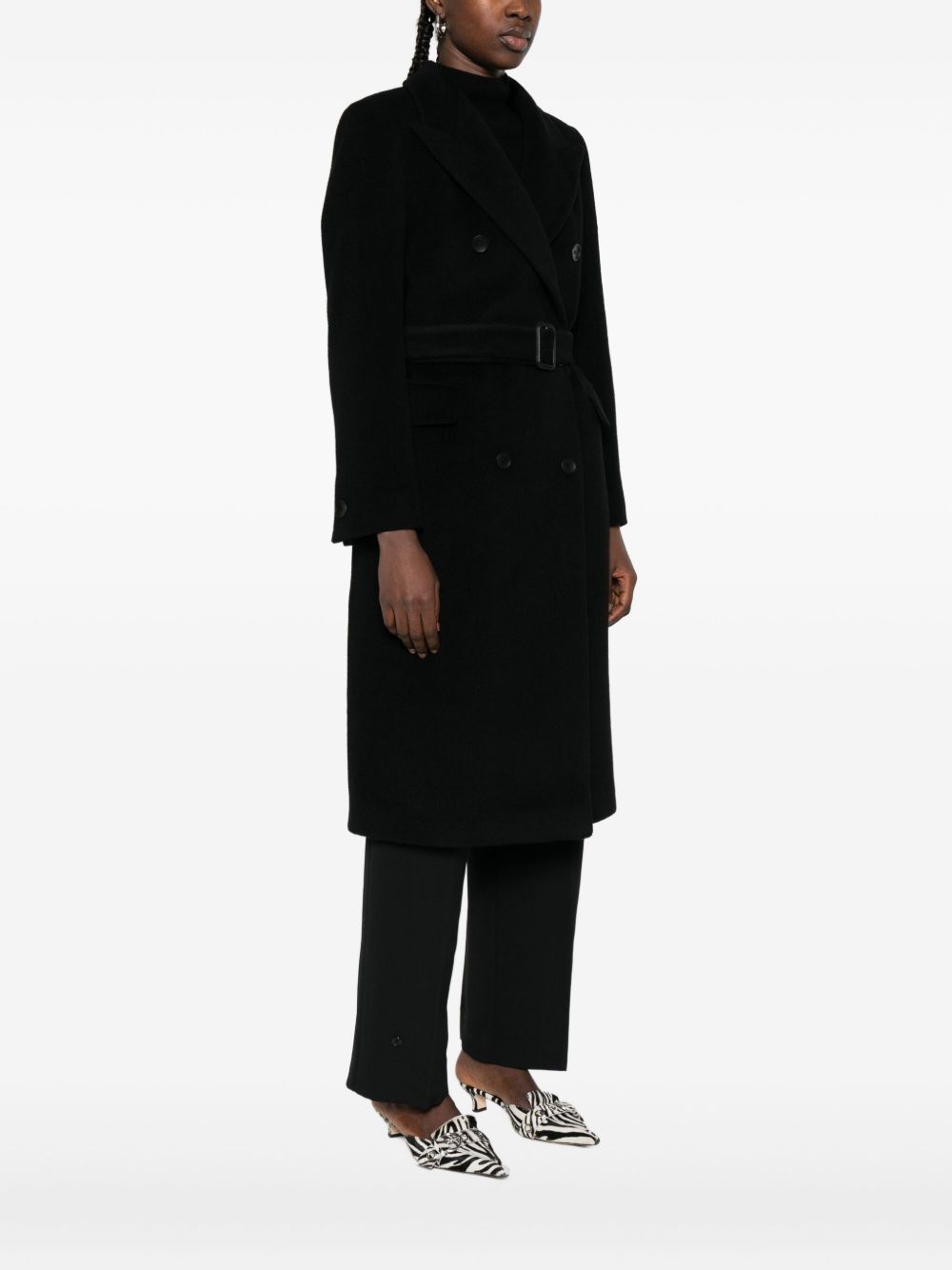 Tagliatore WOOL DOUBLE-BTEASTED COAT Size XS / US 0-2 / IT 36-38 - 2 Thumbnail