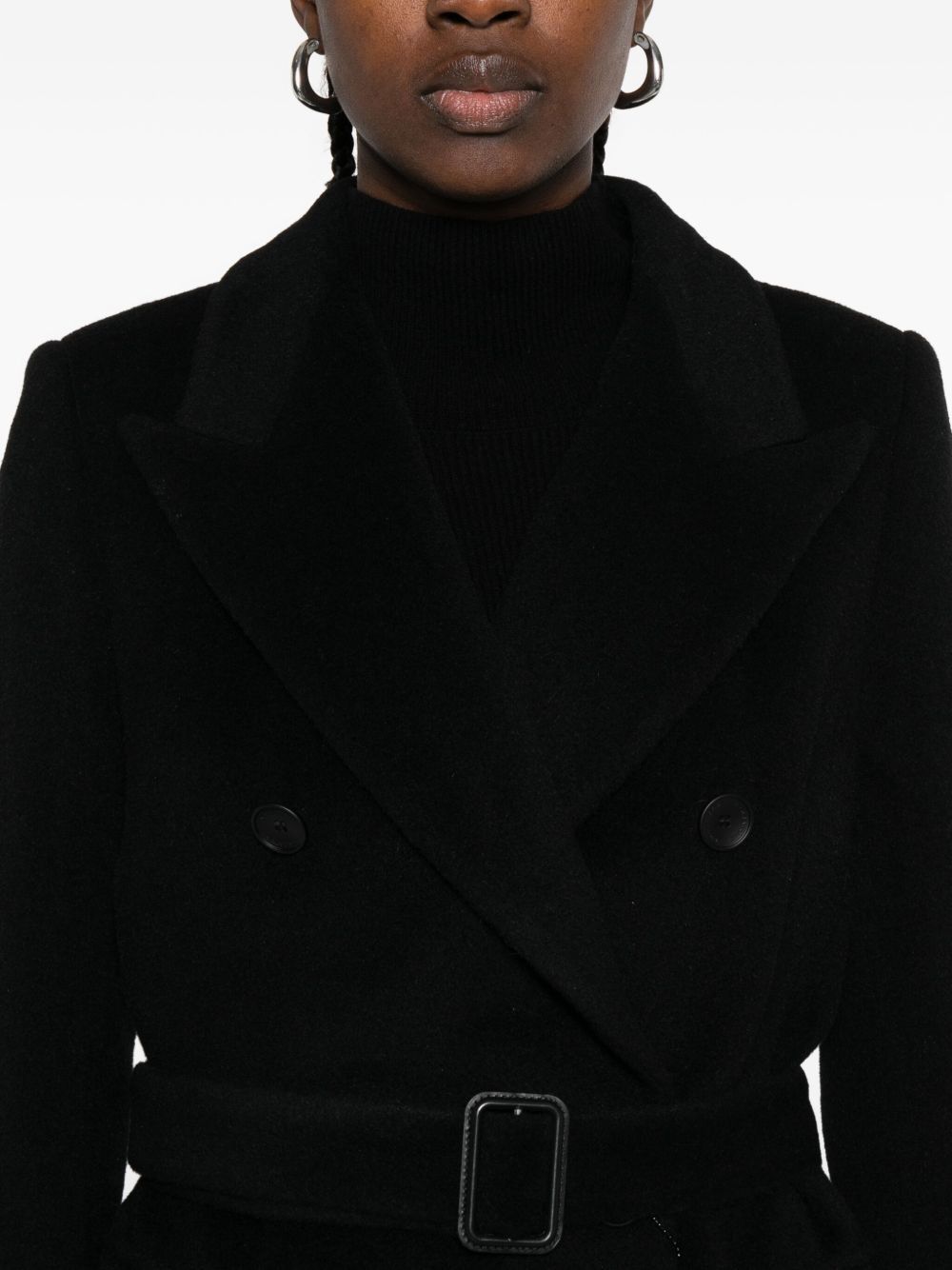 Tagliatore WOOL DOUBLE-BTEASTED COAT Size XS / US 0-2 / IT 36-38 - 3 Thumbnail