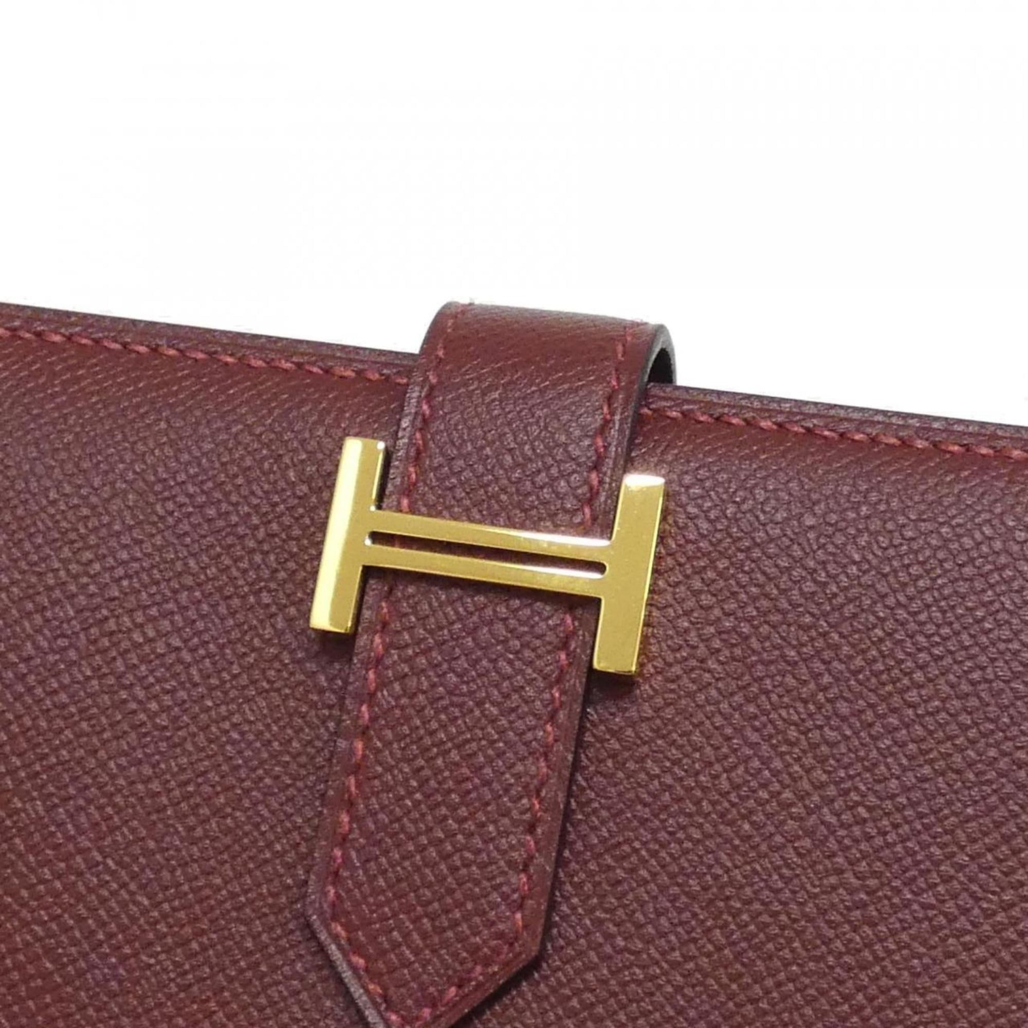 Hermes Hermes Bearn Compact 084817CC Wallet Size ONE SIZE - 3 Thumbnail