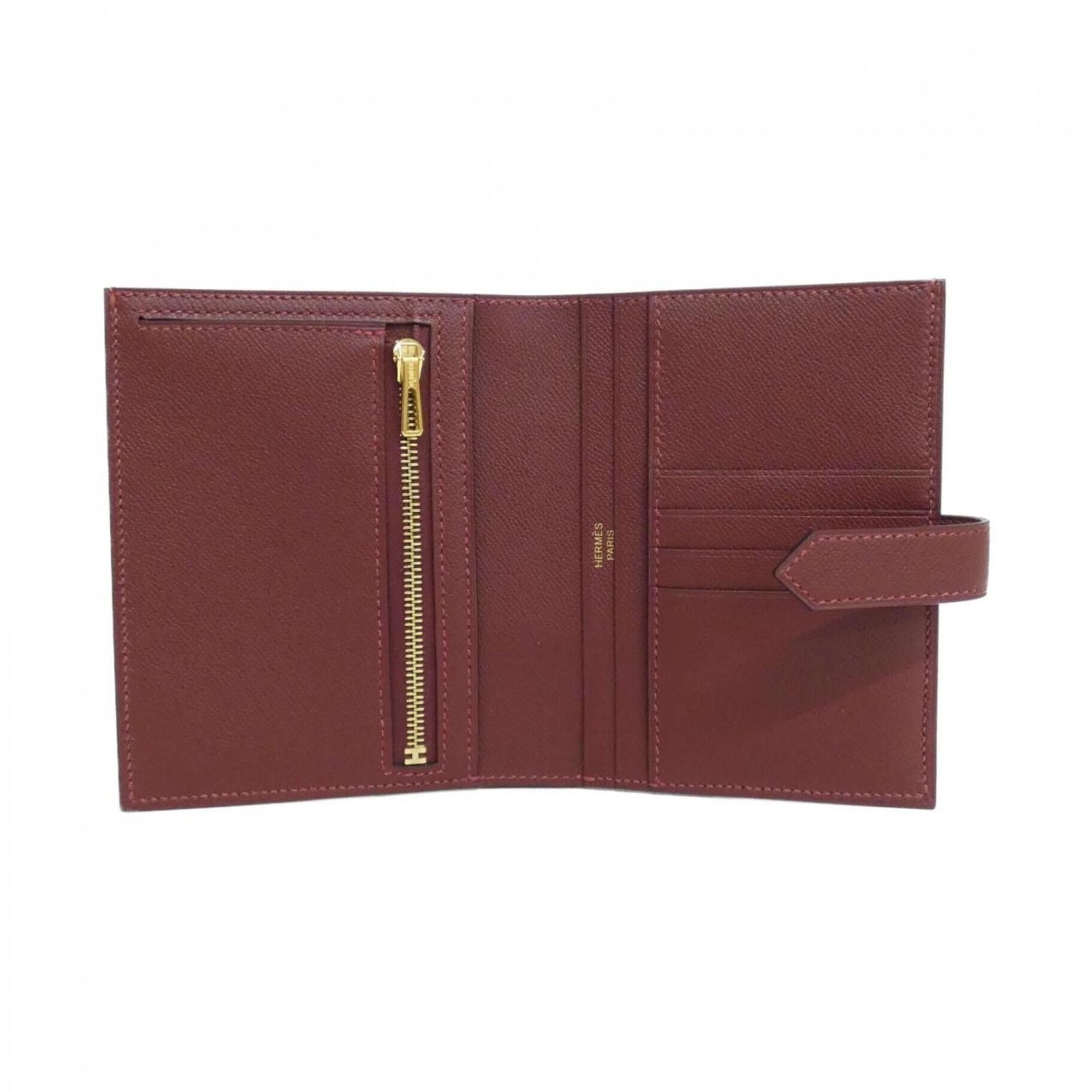 Hermes Hermes Bearn Compact 084817CC Wallet Size ONE SIZE - 4 Thumbnail