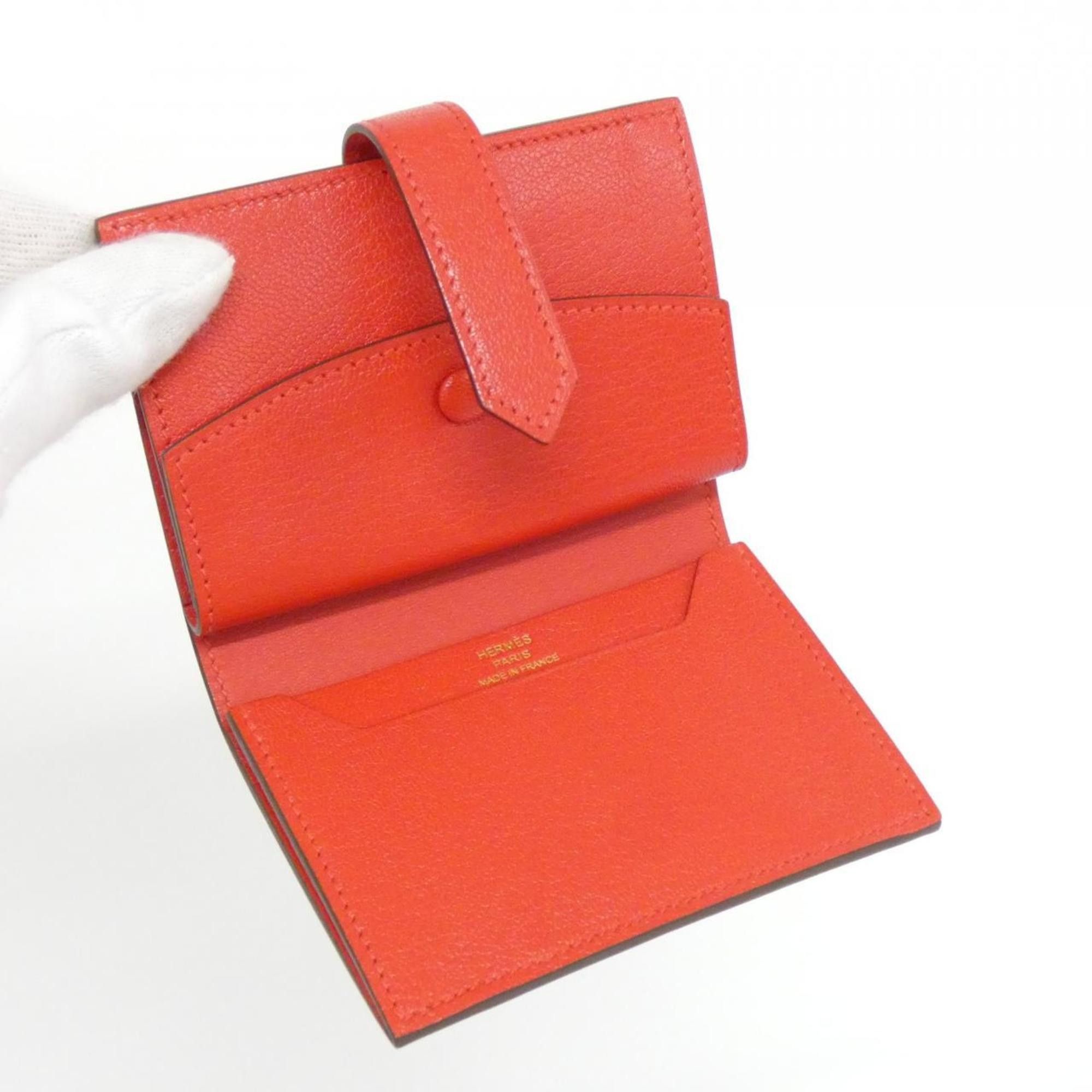 Hermes Hermes Bearn Mini 080166CC Wallet Size ONE SIZE - 4 Thumbnail