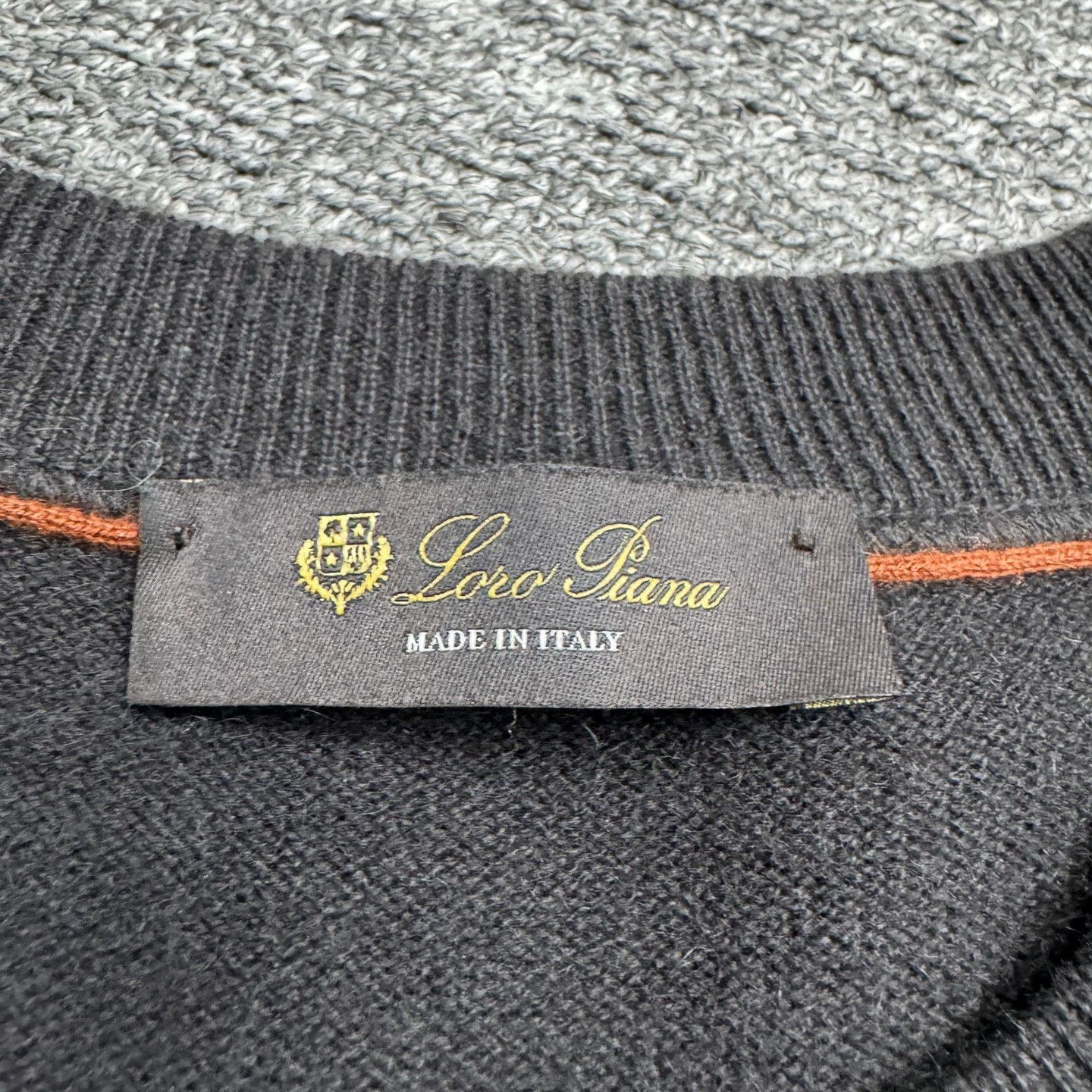Loro Piana Black Long Sleeve Sweatshirt Size L Size US L / EU 52-54 / 3 - 2 Thumbnail