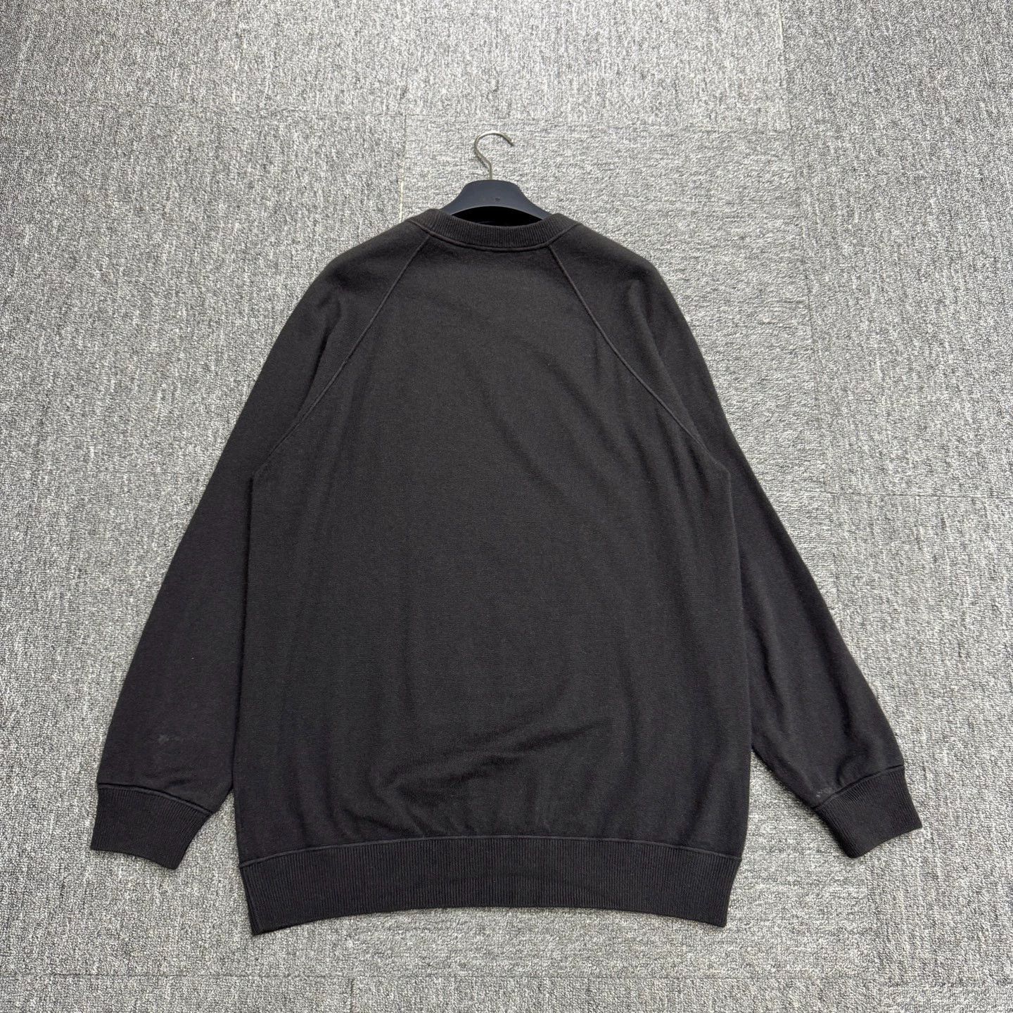 Loro Piana Black Long Sleeve Sweatshirt Size L Size US L / EU 52-54 / 3 - 5 Thumbnail