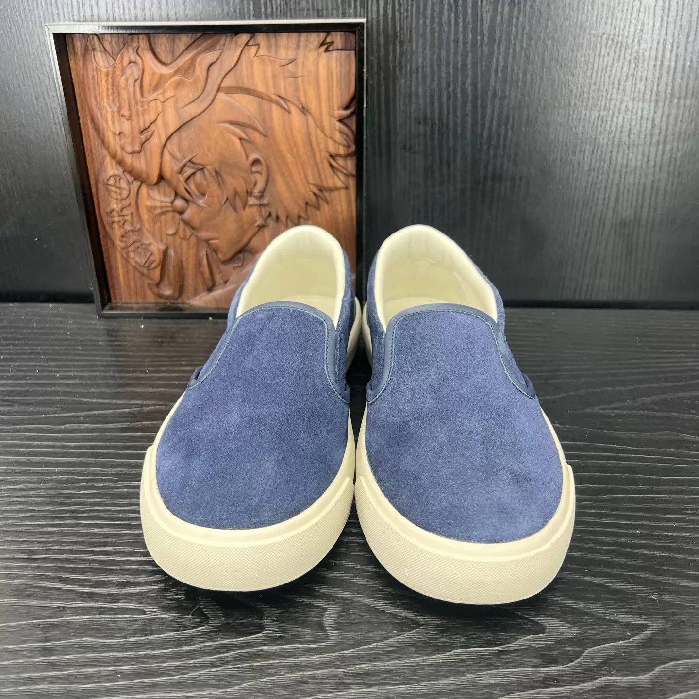 Dior Blue Slip-On Shoes Size 9 Size US 9 / EU 42 - 4 Thumbnail