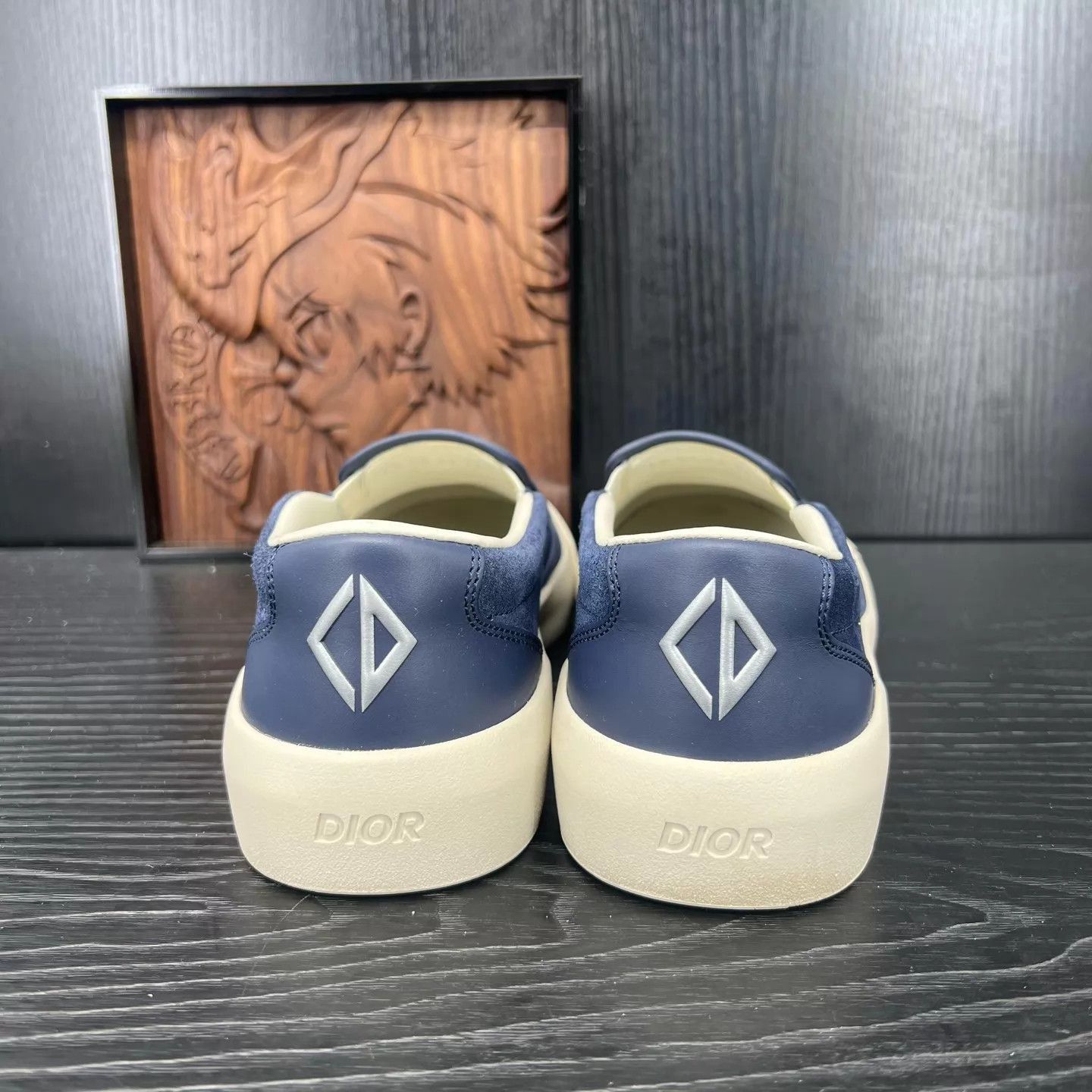 Dior Blue Slip-On Shoes Size 9 Size US 9 / EU 42 - 6 Thumbnail