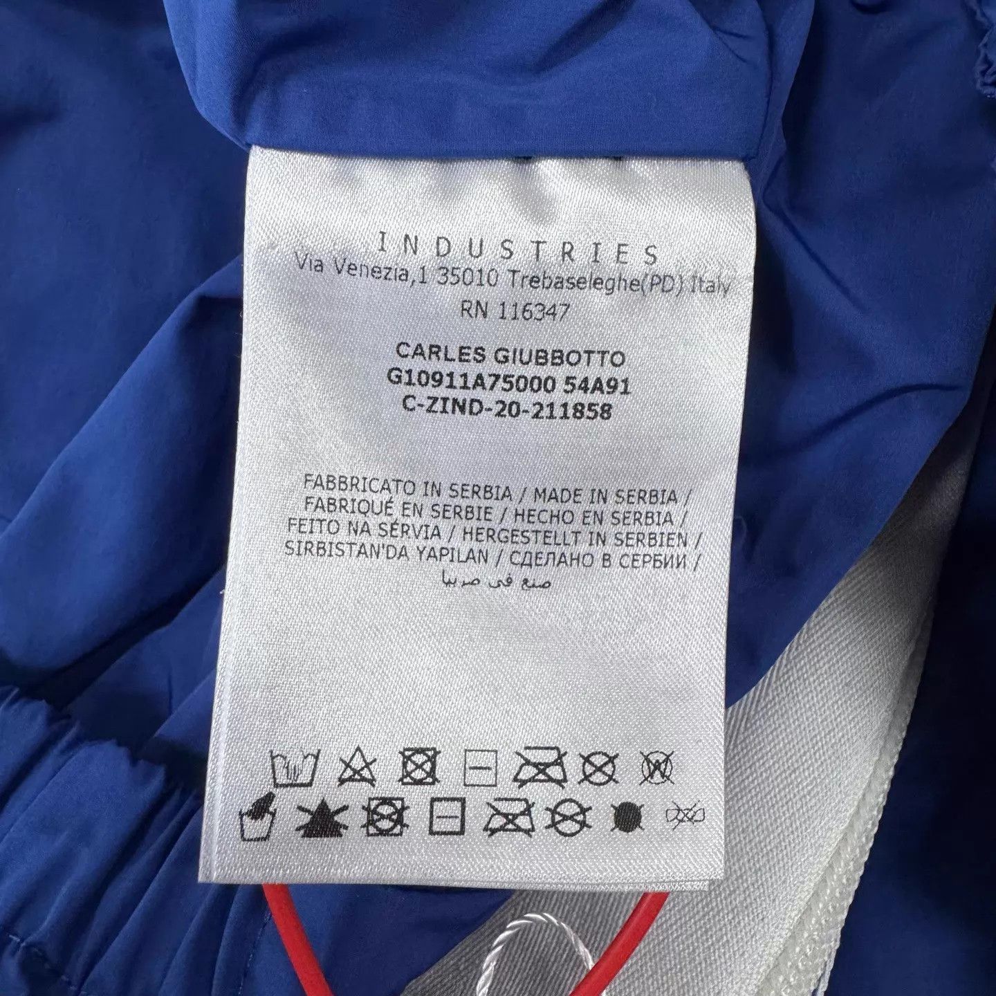 Moncler Blue Hooded Zip-Up Jacket - XXL Size US XXL / EU 58 / 5 - 7 Thumbnail