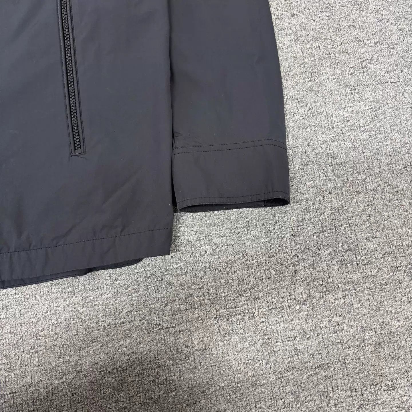 Moncler Black Button-Front Utility Jacket with Pockets Size US XXL / EU 58 / 5 - 5 Thumbnail
