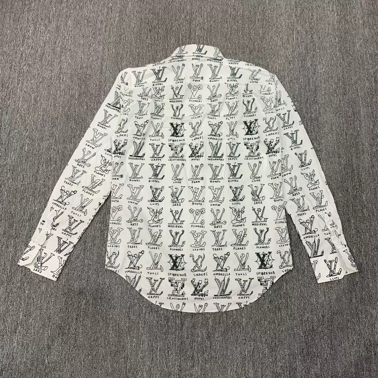 Louis Vuitton Multi Print Long Sleeve Button-Up Shirt S Size US S / EU 44-46 / 1 - 2 Thumbnail