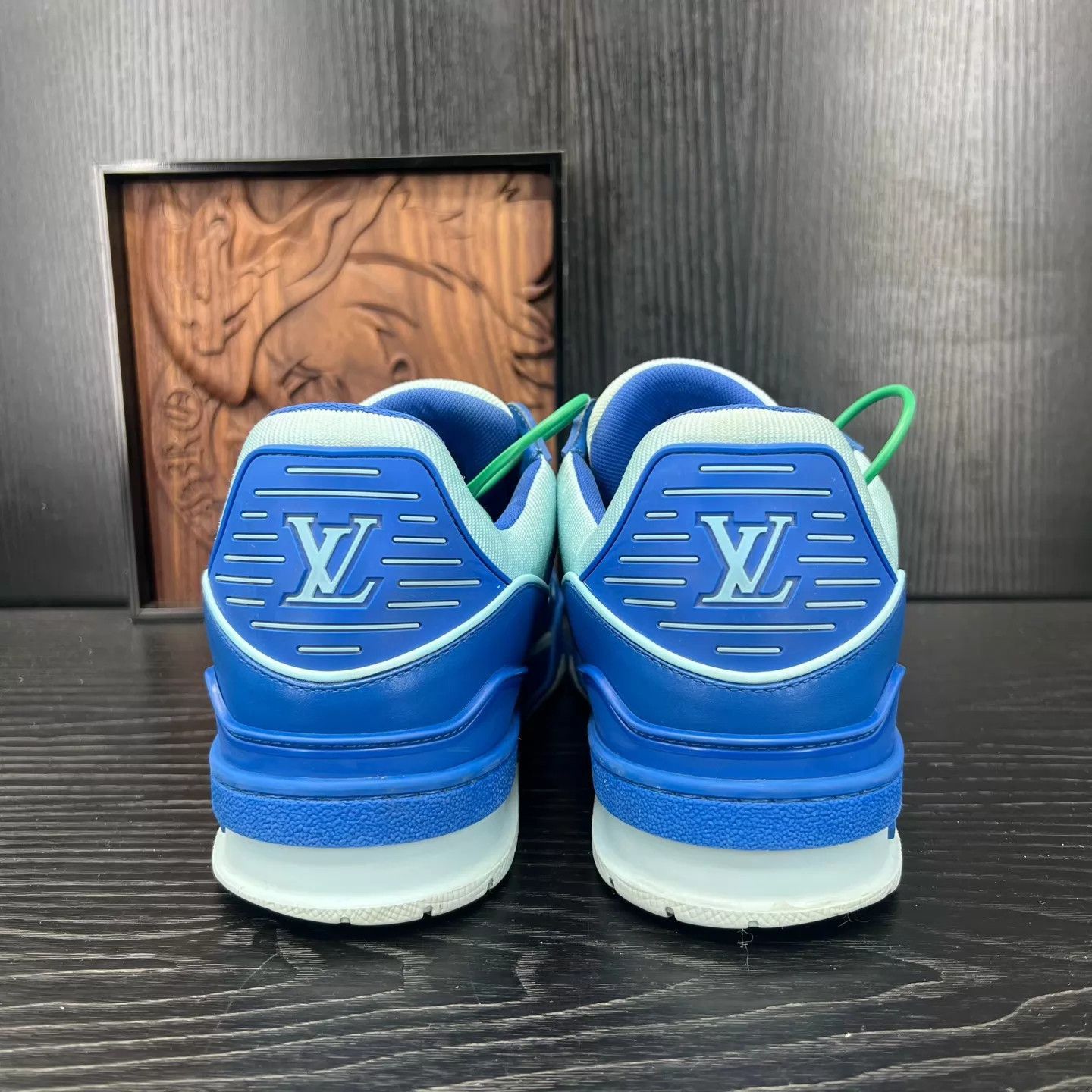 Louis Vuitton Blue Low-Top Sneakers Size 8 Size US 8 / EU 41 - 6 Thumbnail
