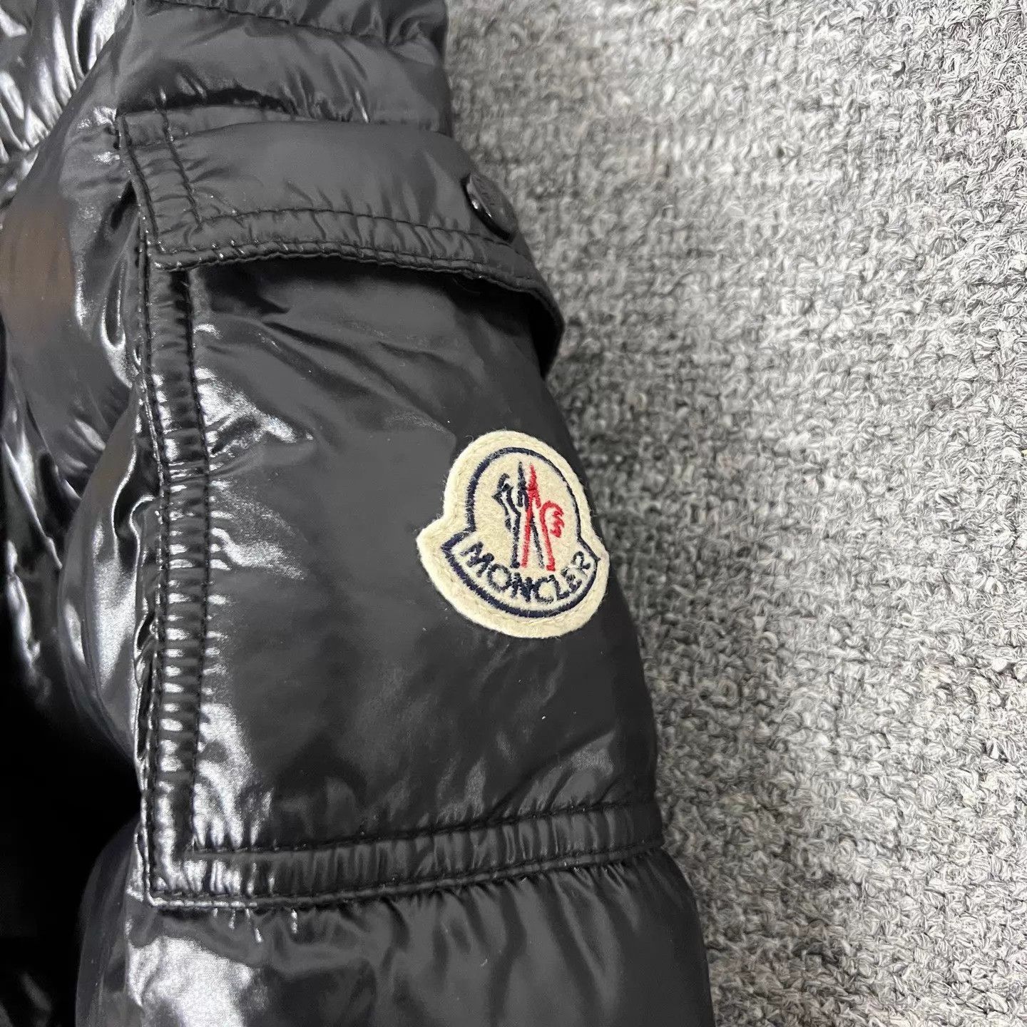 Moncler Black Puffer Jacket with Hood Size US XXL / EU 58 / 5 - 4 Thumbnail