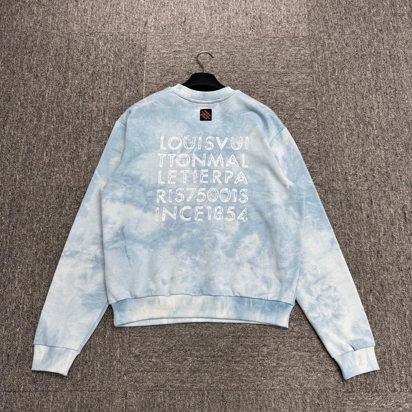 Louis Vuitton Blue Tie-Dye Sweatshirt Size S Size US S / EU 44-46 / 1 - 5 Thumbnail