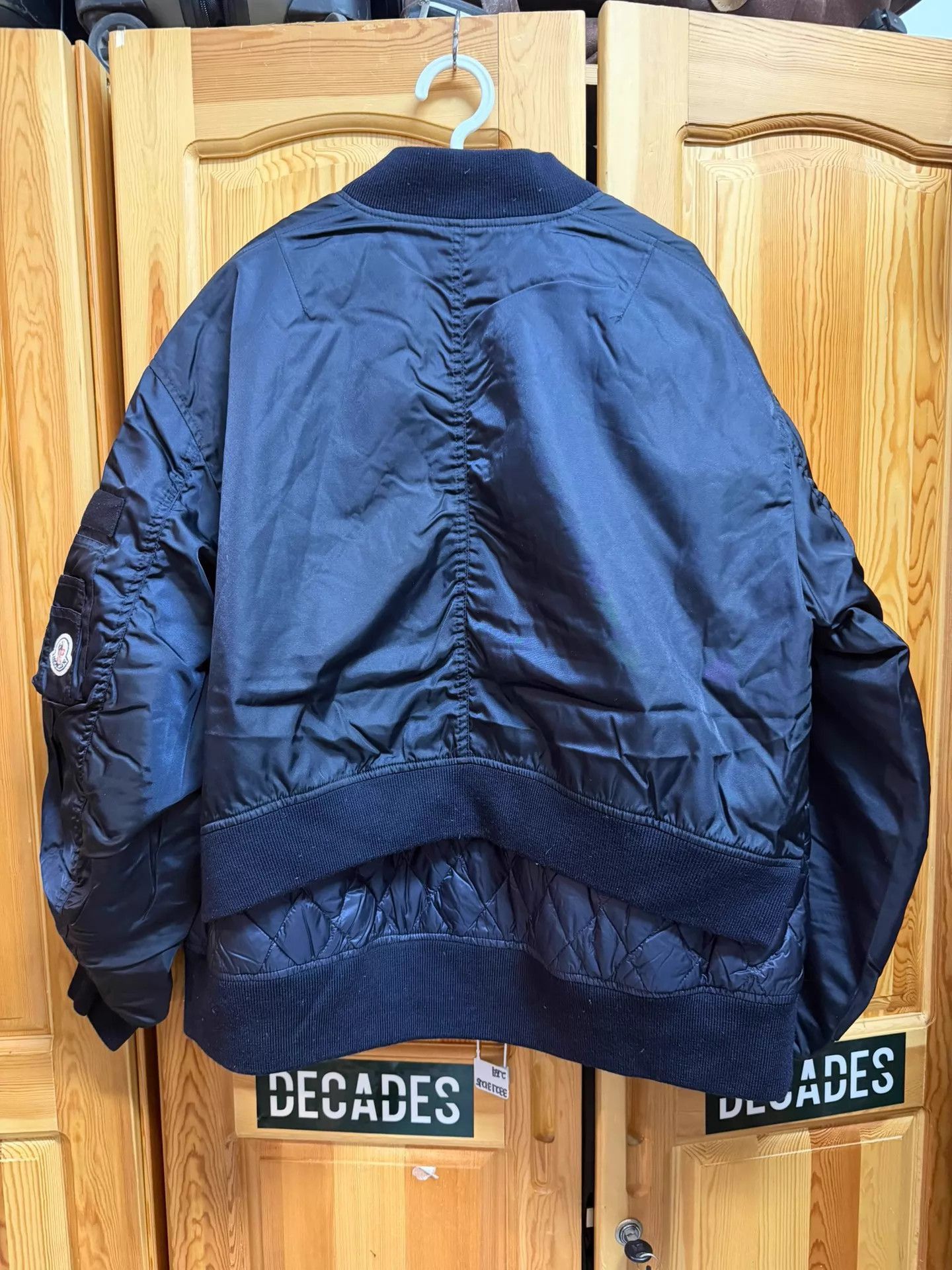 Moncler Black Bomber Jacket Size M Size US M / EU 48-50 / 2 - 3 Thumbnail
