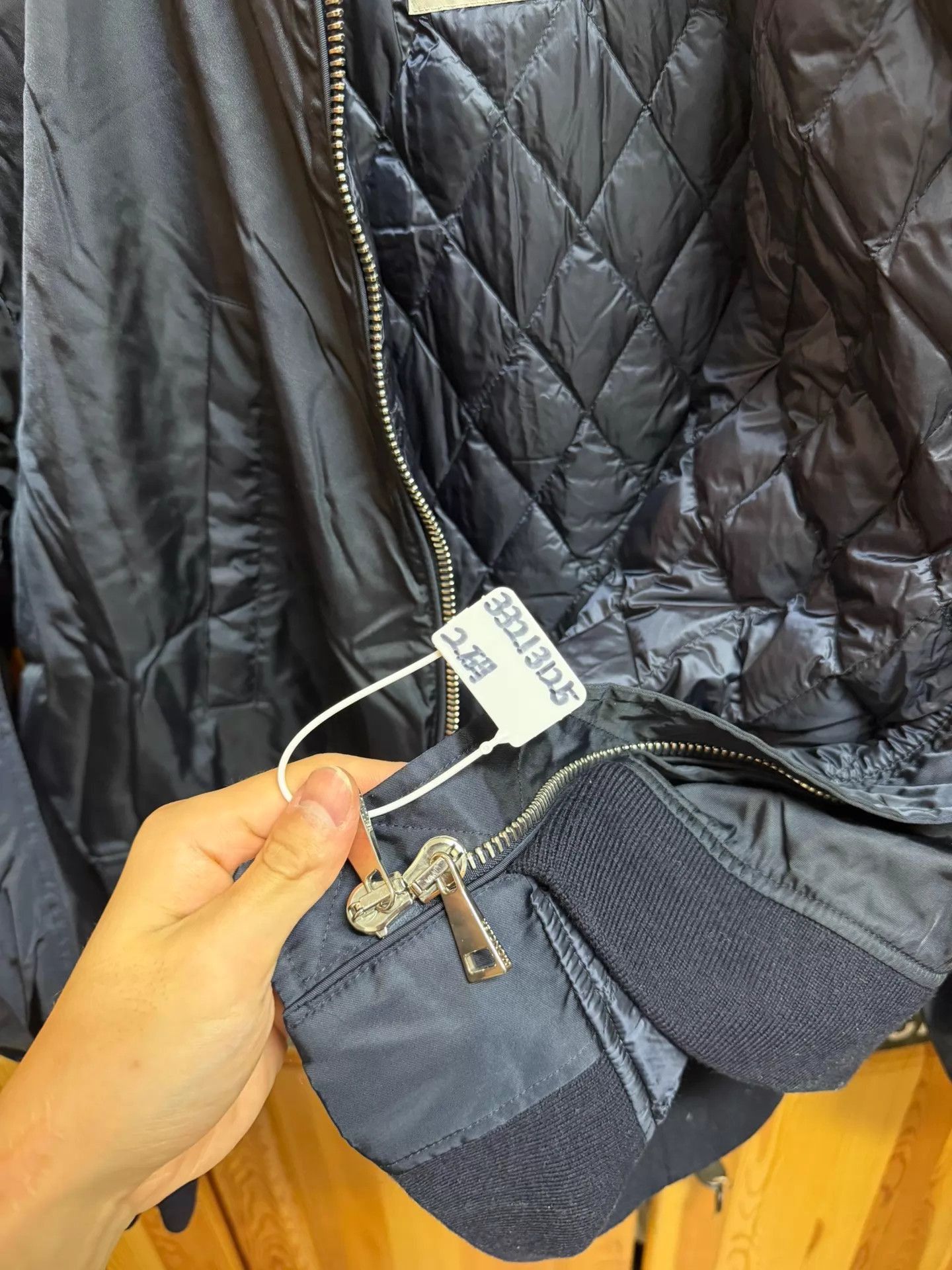 Moncler Black Bomber Jacket Size M Size US M / EU 48-50 / 2 - 6 Thumbnail