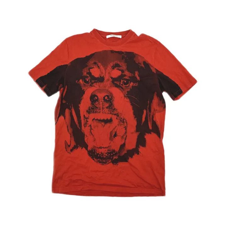 Givenchy Givenchy Red Dog Print Short Sleeve T-Shirt Size US XS / EU 42 / 0 - 2 Thumbnail