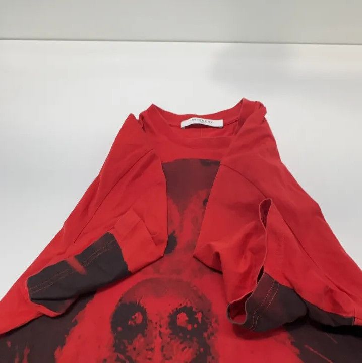 Givenchy Givenchy Red Dog Print Short Sleeve T-Shirt Size US XS / EU 42 / 0 - 9 Thumbnail